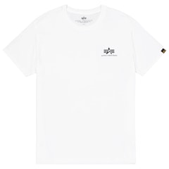 Koszulka T-Shirt Alpha Industries Backprint - White