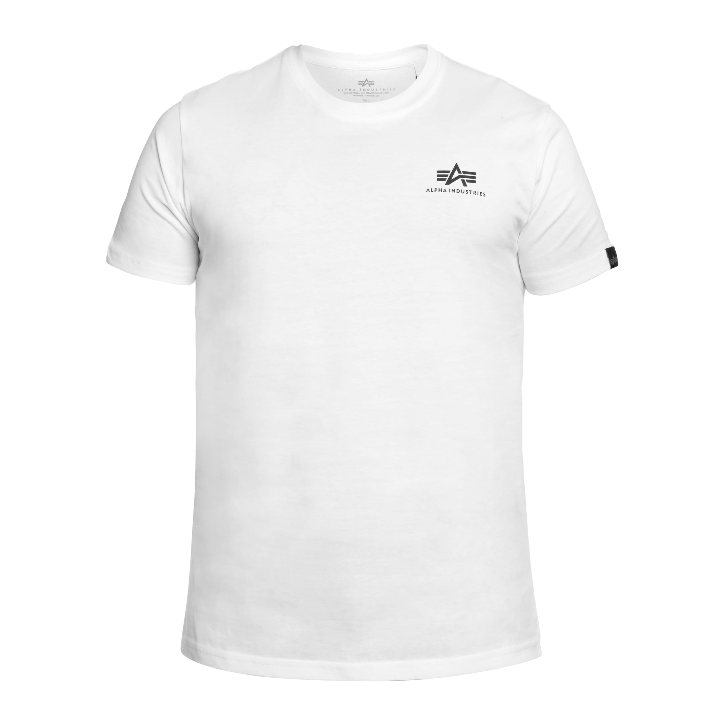Koszulka T-Shirt Alpha Industries Backprint - White
