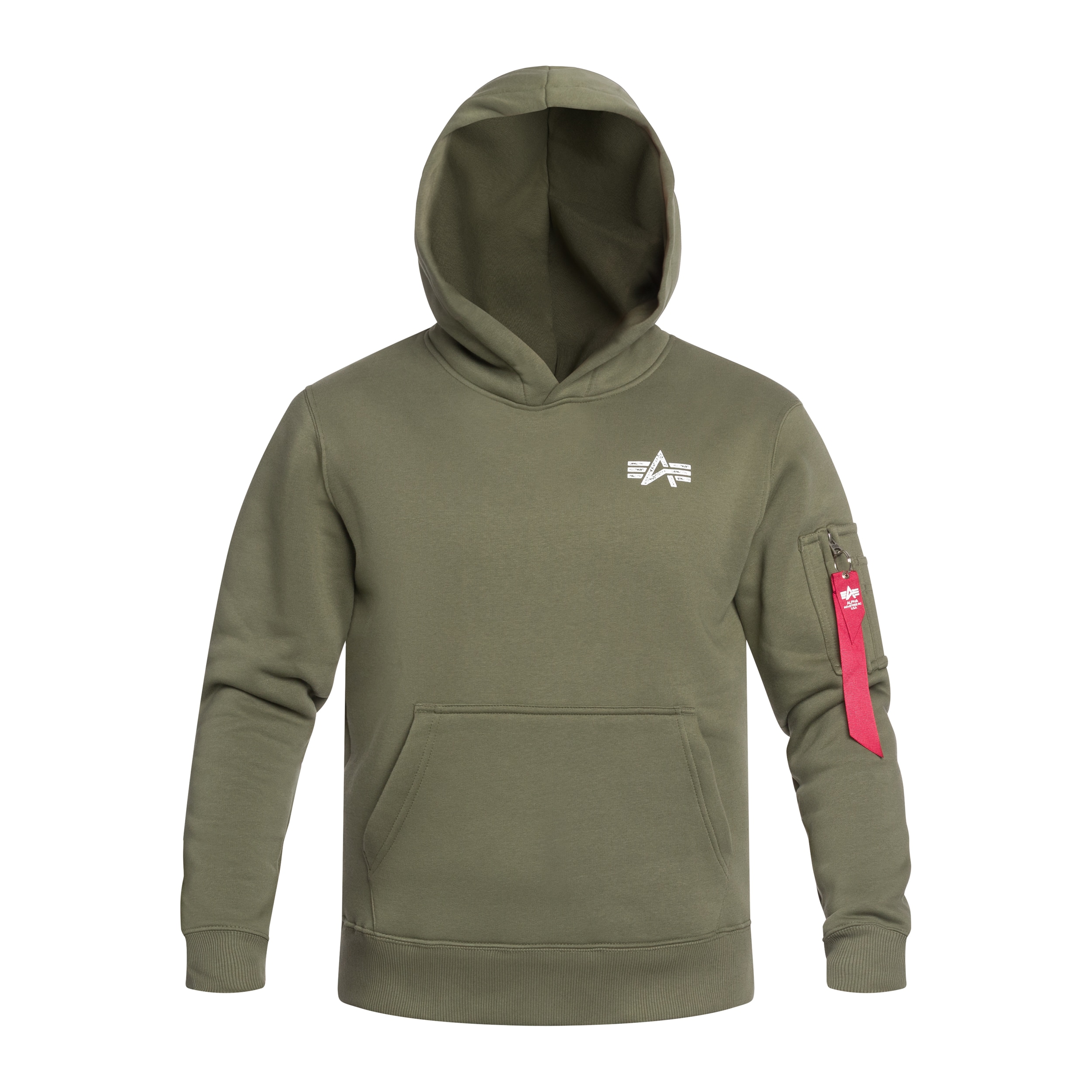 Кофта Alpha Industries Signature Back Print - Sage Green
