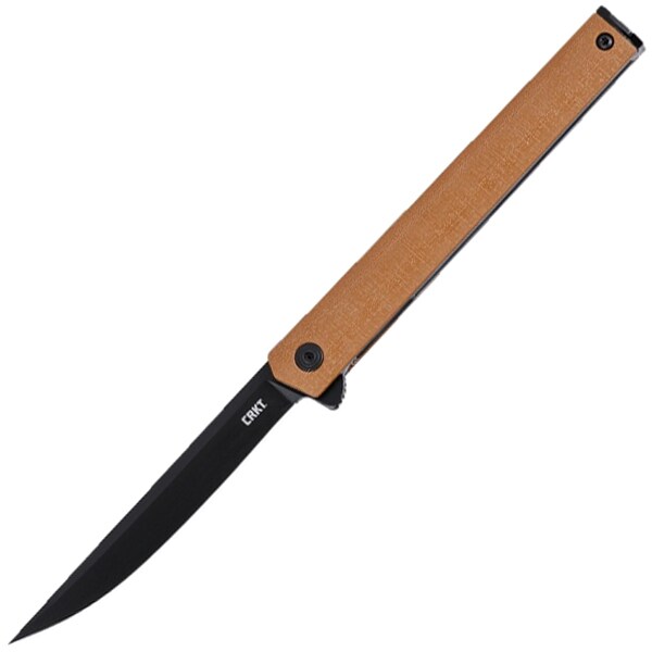 Nóż składany CRKT CEO Flipper - Desert Tan