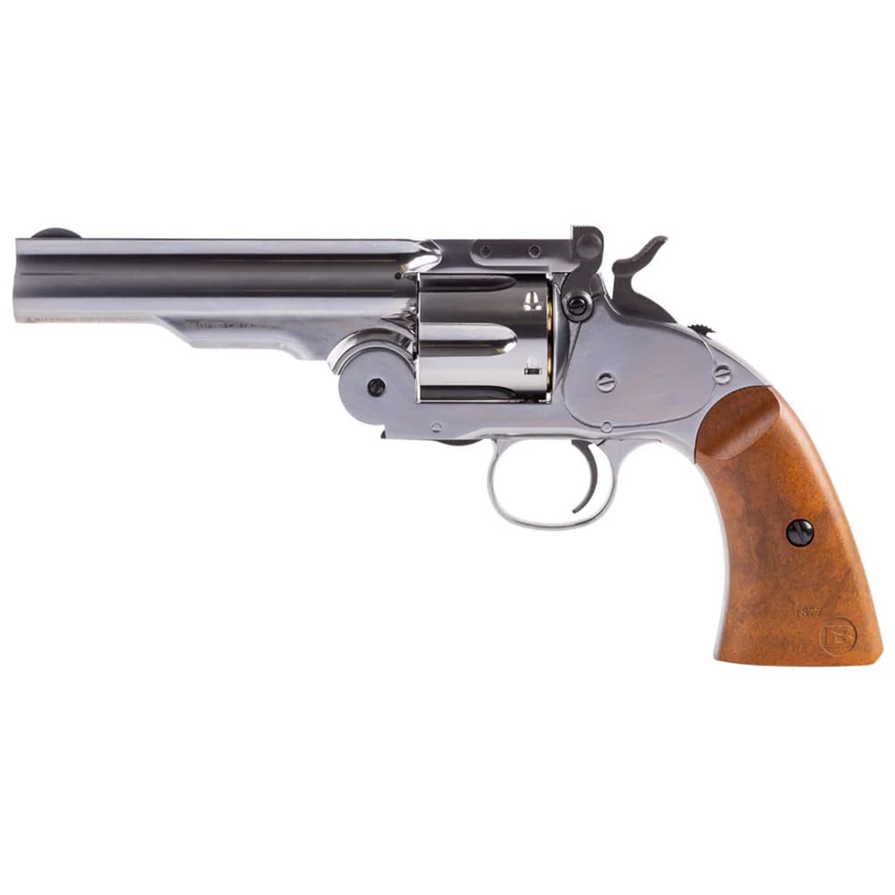 Wiatrówka - rewolwer Barra Airguns Schofield 5