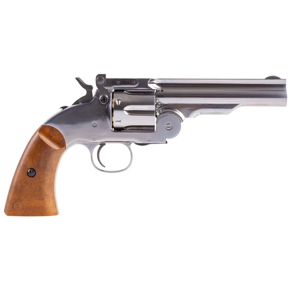 Wiatrówka - rewolwer Barra Airguns Schofield 5