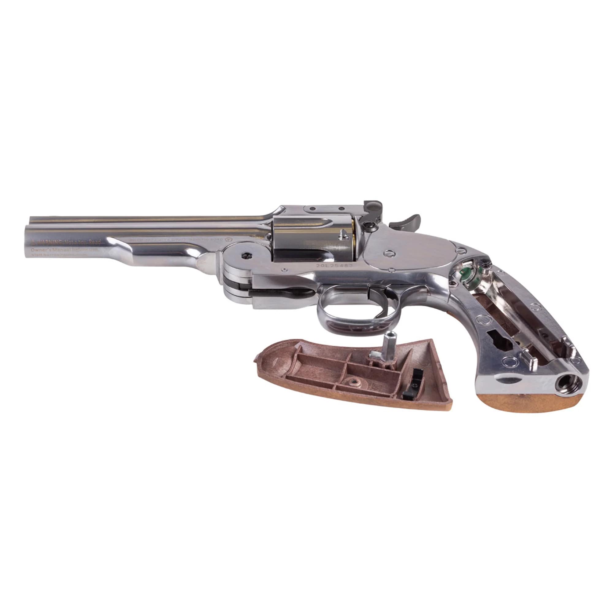 Wiatrówka - rewolwer Barra Airguns Schofield 5