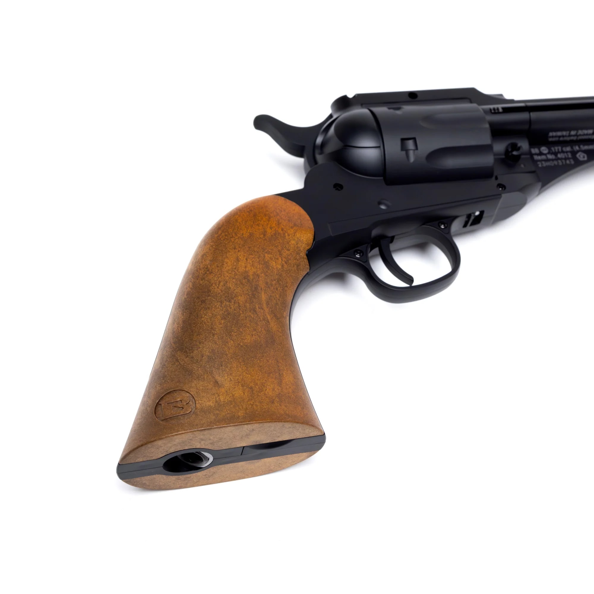 Пневматичний револьвер Barra Airguns 4012 1858 BB 4,5 мм - Black