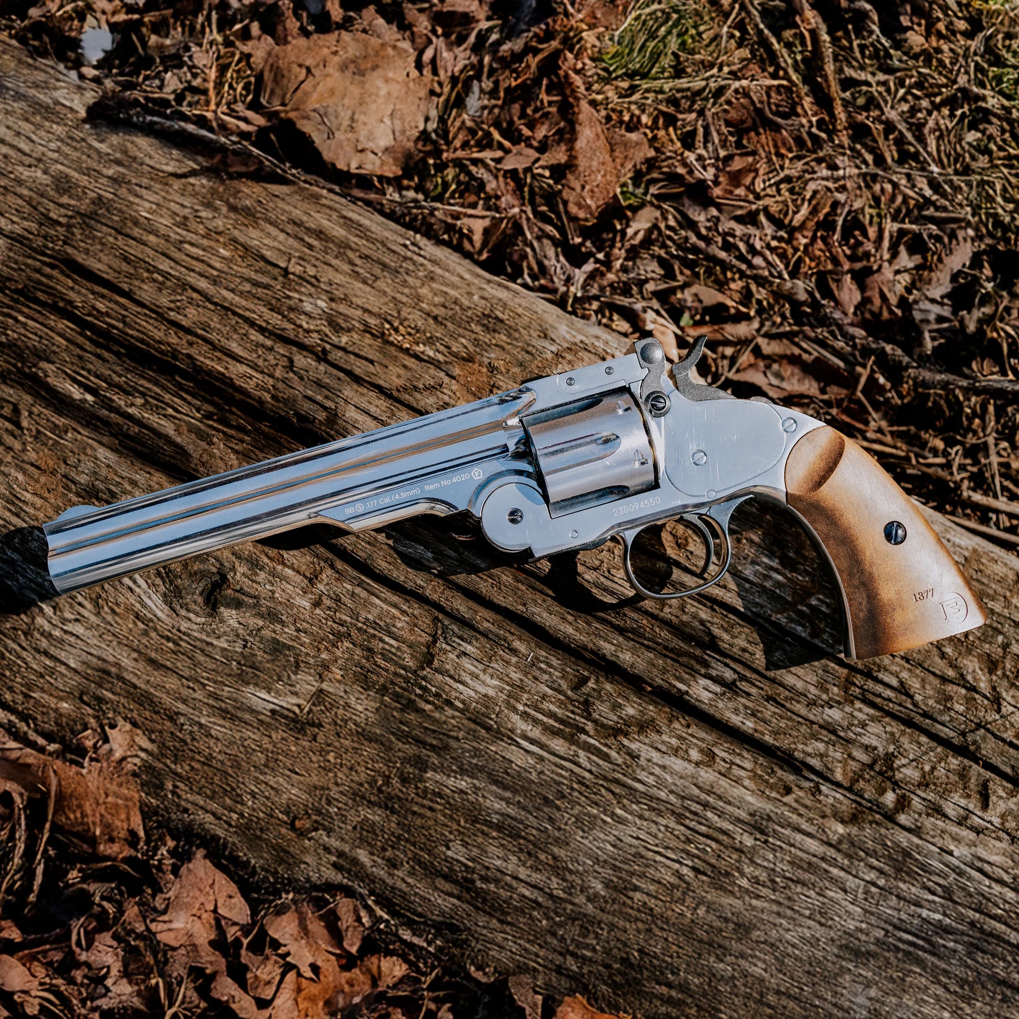 Пневматичний револьвер Barra Airguns Schofield 7
