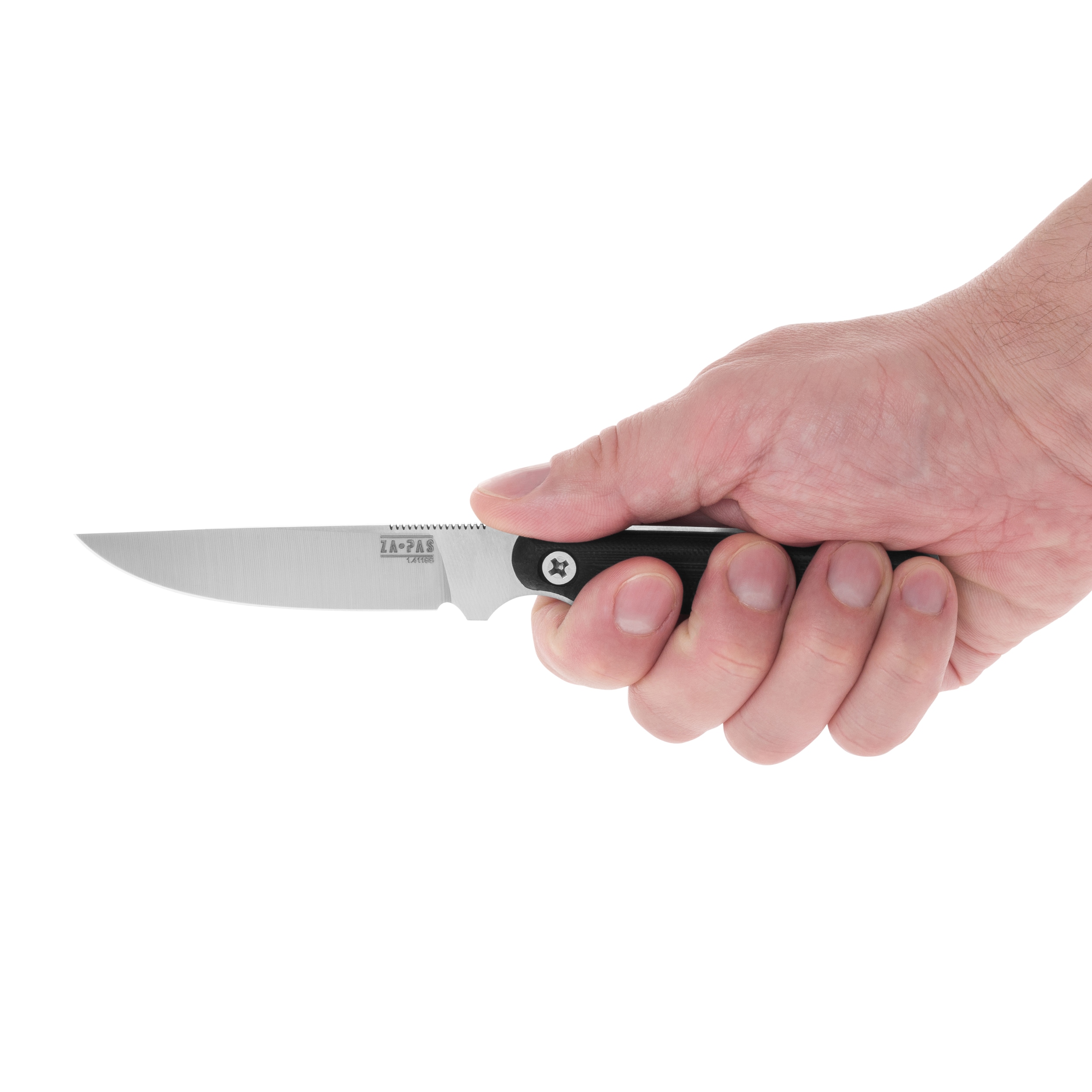 Za-Pas Eho Covered G10 Fixed Blade Knife - Satin