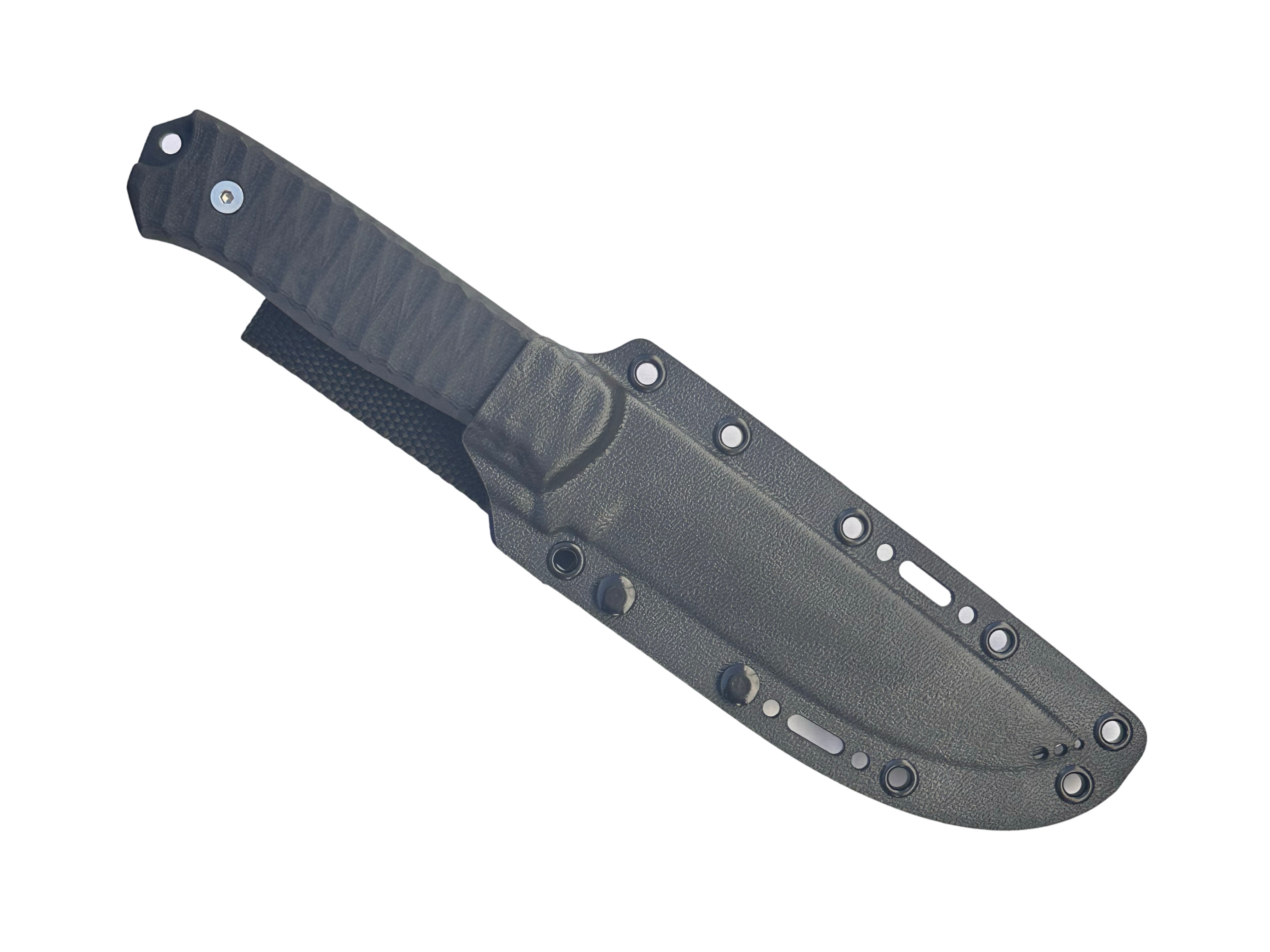 Za-Pas Vici O2 Fixed Blade Knife - Black