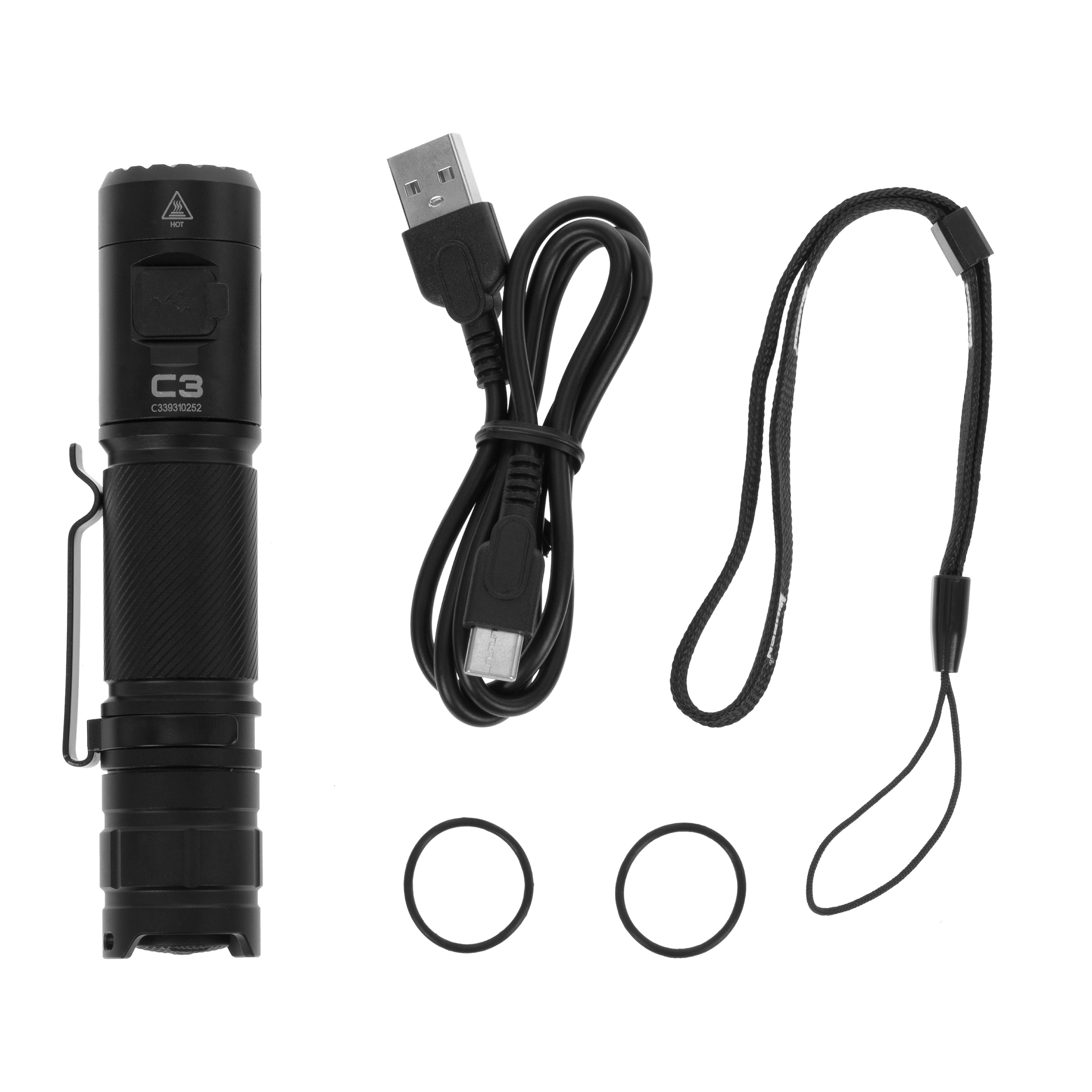 Latarka Wuben C3 Black - 1200 lumenów