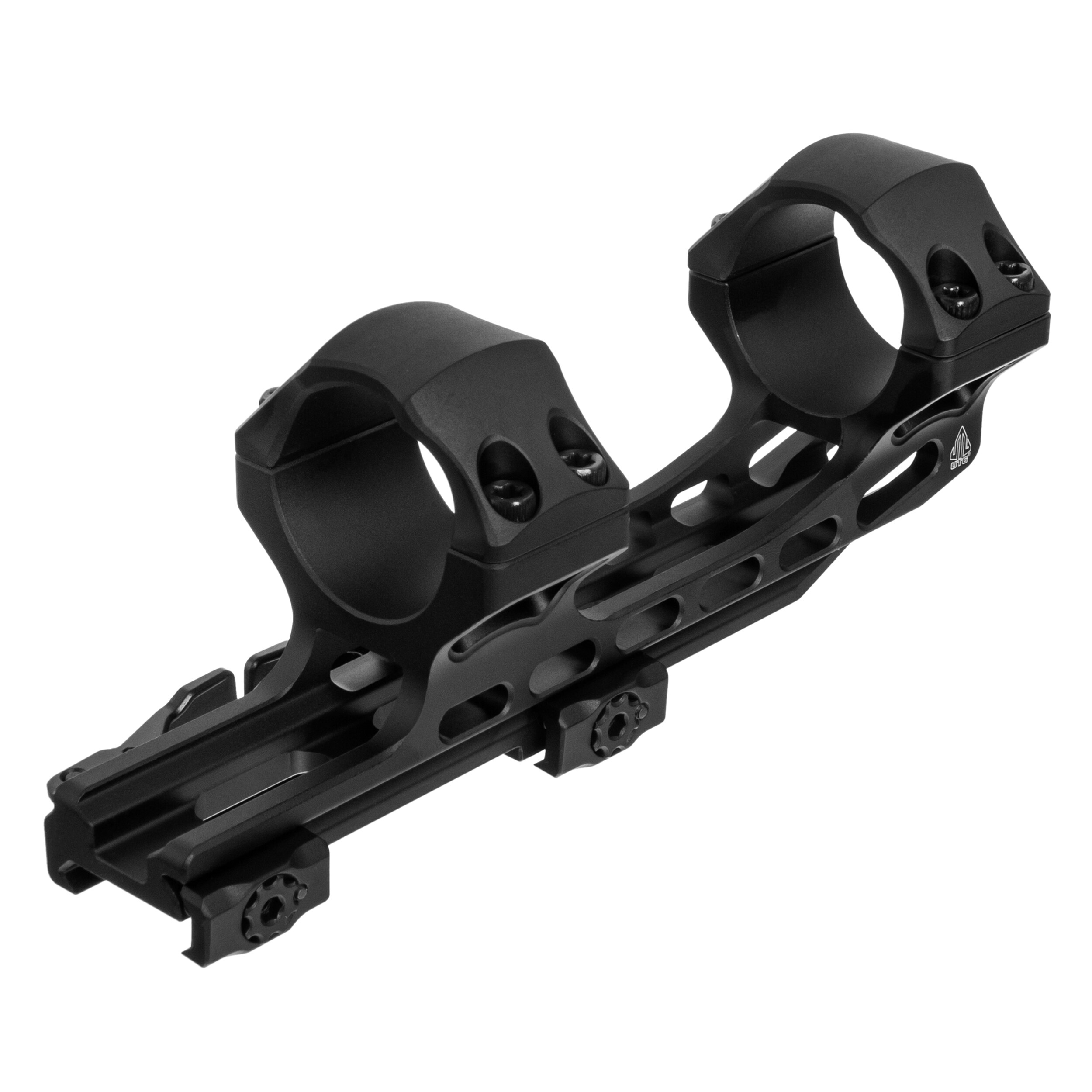 Montaż UTG jednoczęściowy Accu-Sync High Profile 30 mm Picatinny Offset 70 mm 40 MOA - Black
