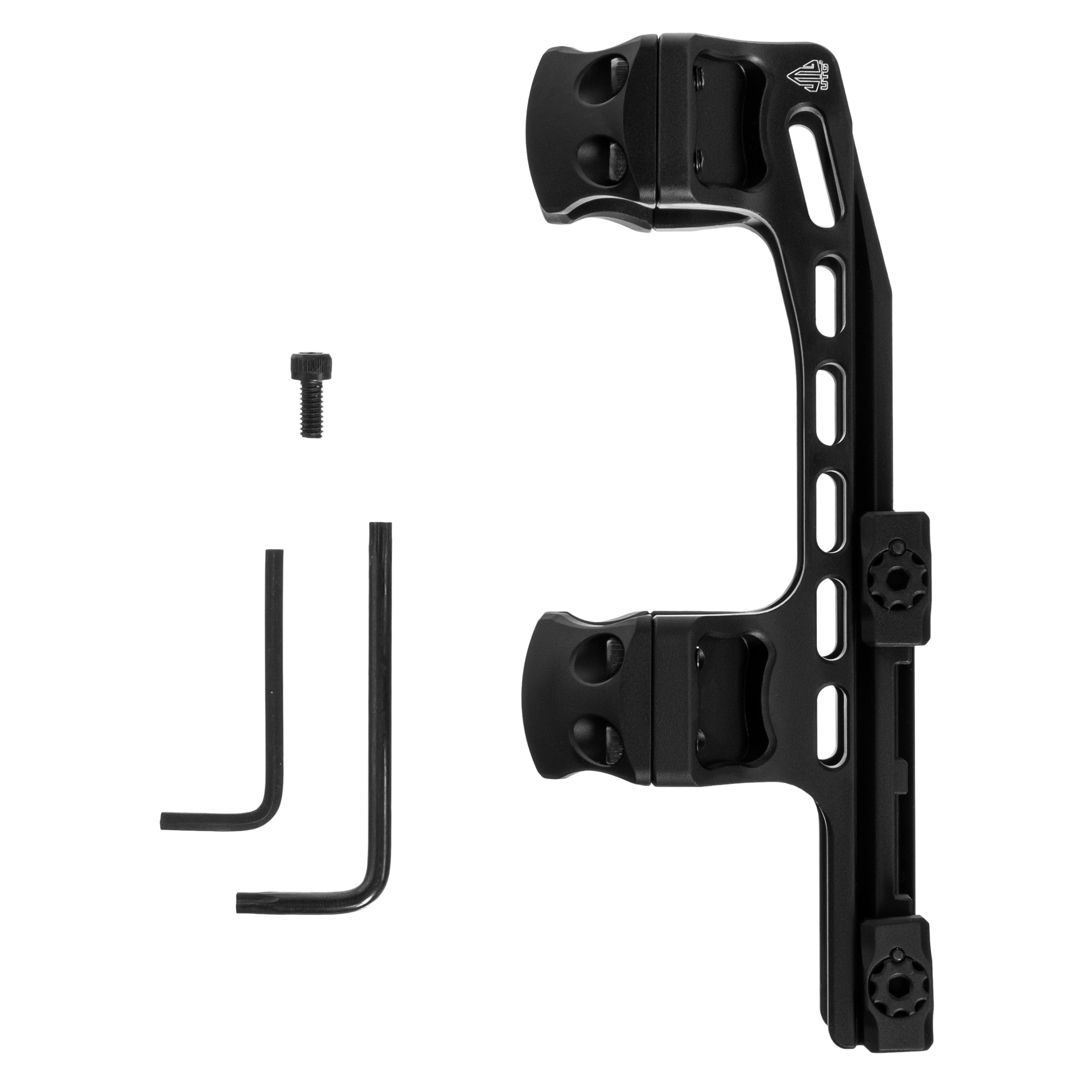 Montaż UTG jednoczęściowy Accu-Sync High Profile 30 mm Picatinny Offset 70 mm 40 MOA - Black