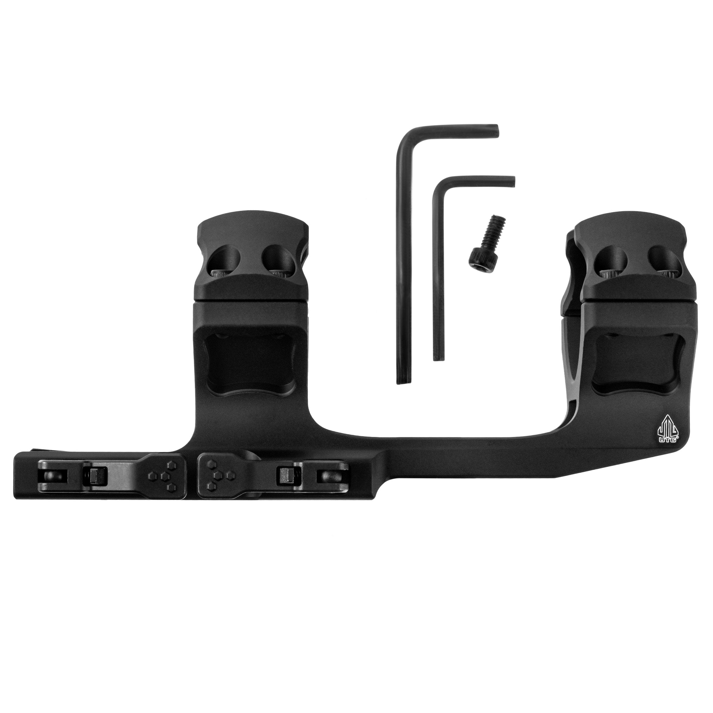 Montaż UTG jednoczęściowy Accu-Sync High Profile 34 mm Picatinny Offset 70 mm - Black