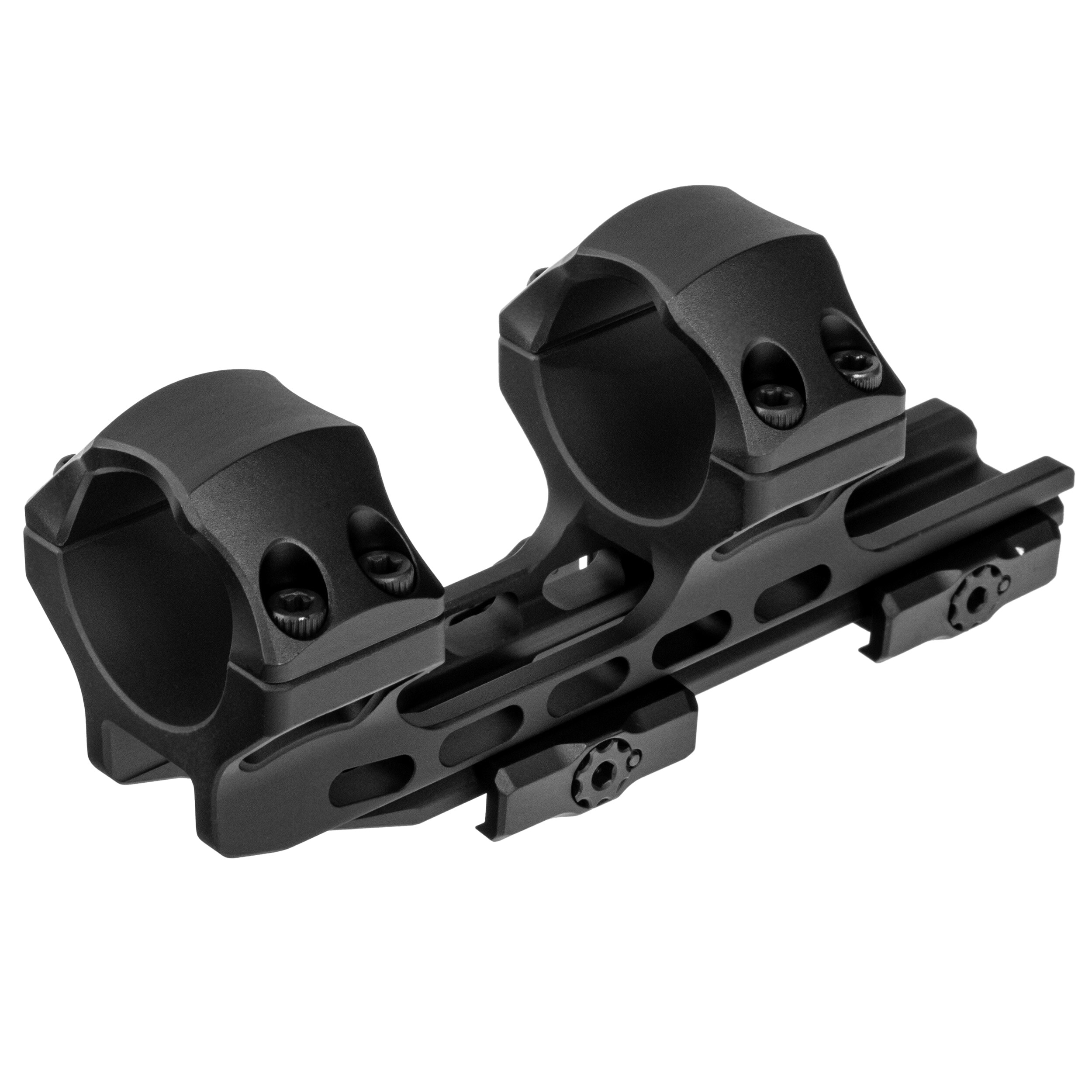 Montaż UTG jednoczęściowy Accu-Sync High Profile 30 mm Picatinny Offset 34 mm - Black