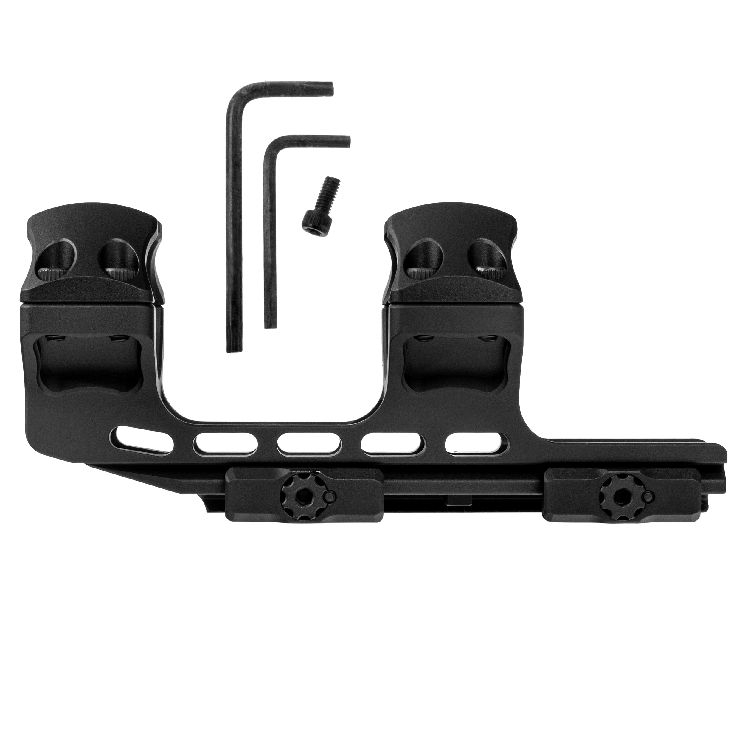 Montaż UTG jednoczęściowy Accu-Sync High Profile 30 mm Picatinny Offset 34 mm - Black