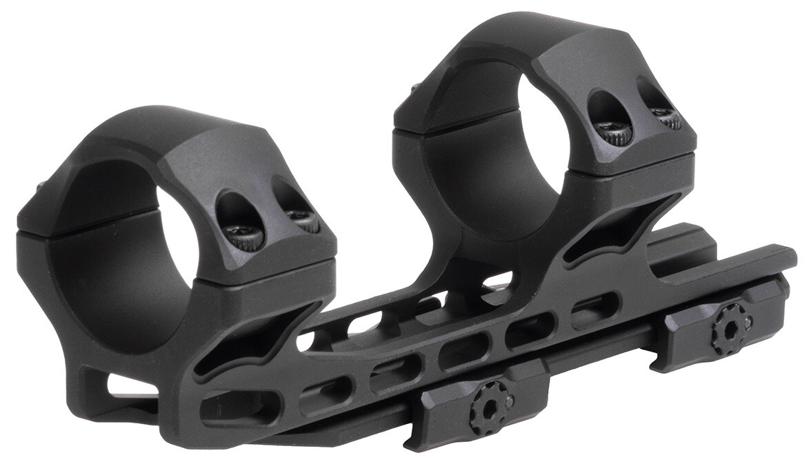 Montaż UTG jednoczęściowy Accu-Sync High Profile 30 mm QR Picatinny Offset 50 mm - Black