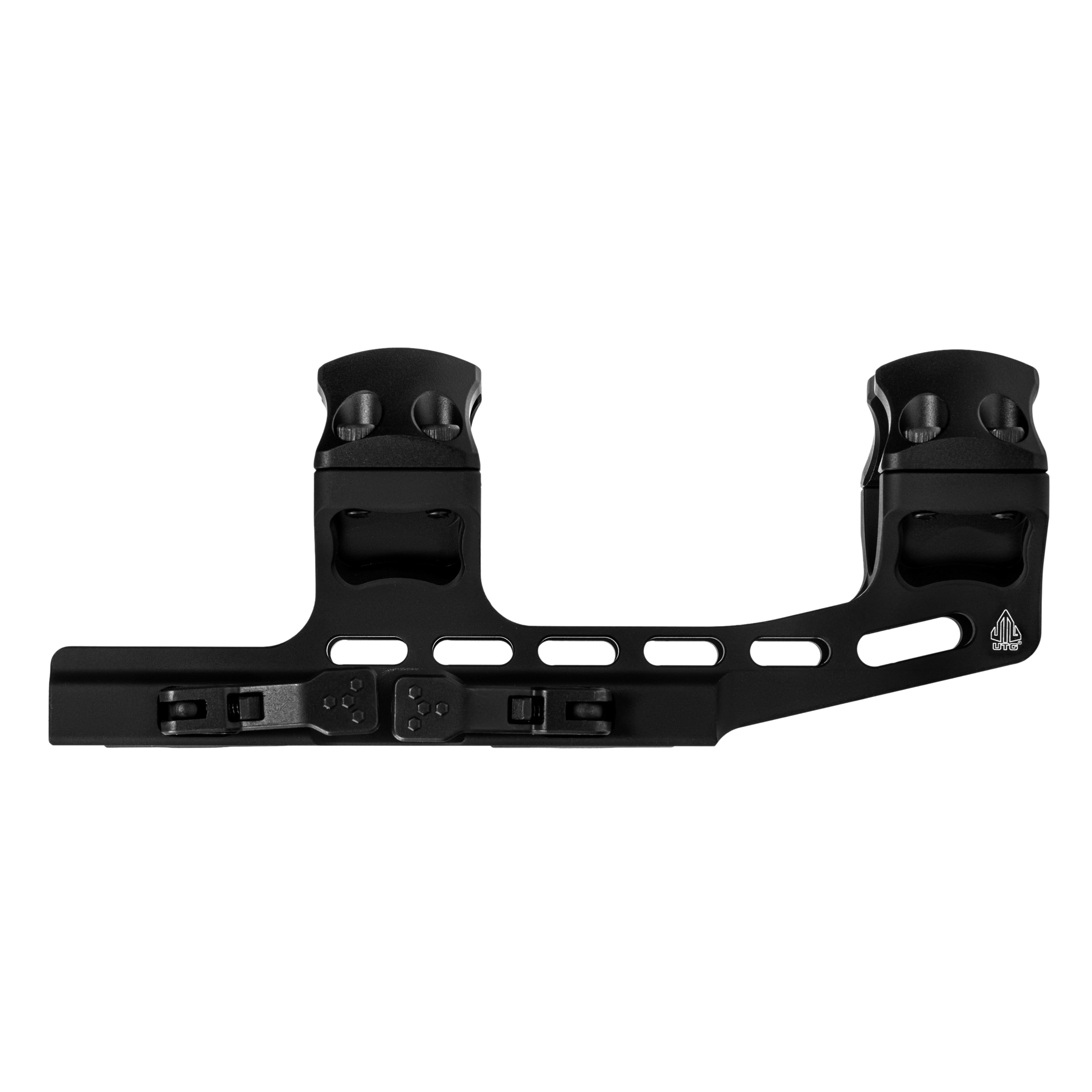 Montaż UTG jednoczęściowy Accu-Sync High Profile 30 mm QR Picatinny Offset 50 mm - Black