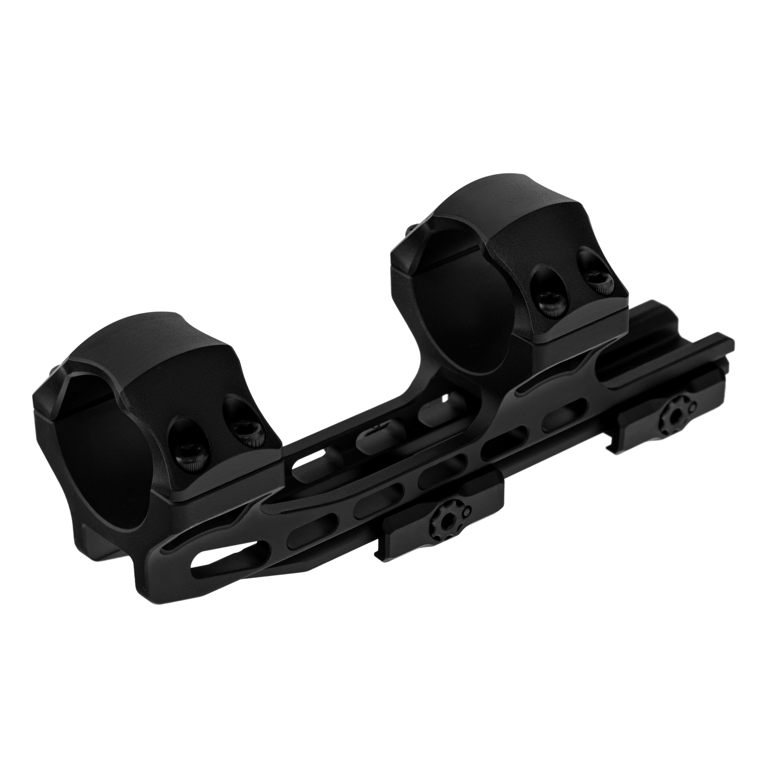 Montaż UTG jednoczęściowy Accu-Sync High Profile 30 mm QR Picatinny Offset 50 mm - Black