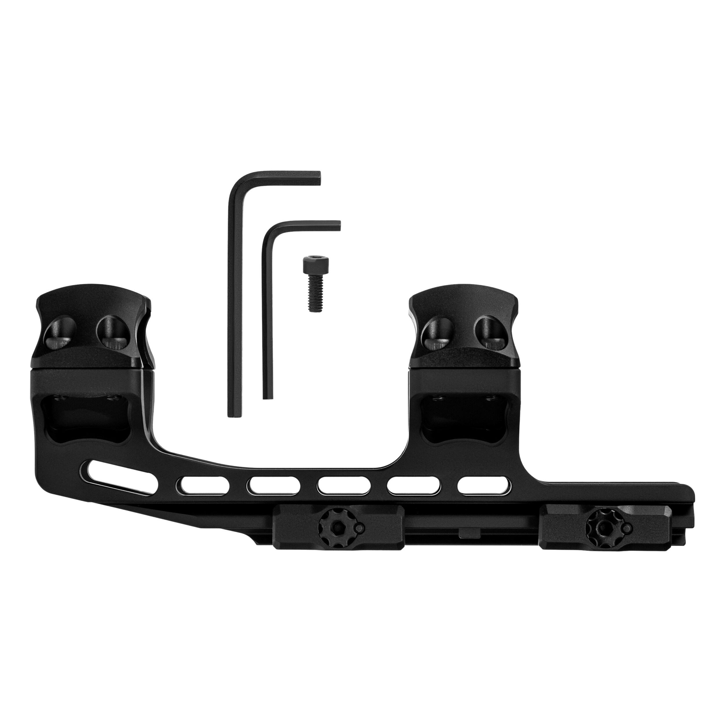 Montaż UTG jednoczęściowy Accu-Sync High Profile 30 mm QR Picatinny Offset 50 mm - Black