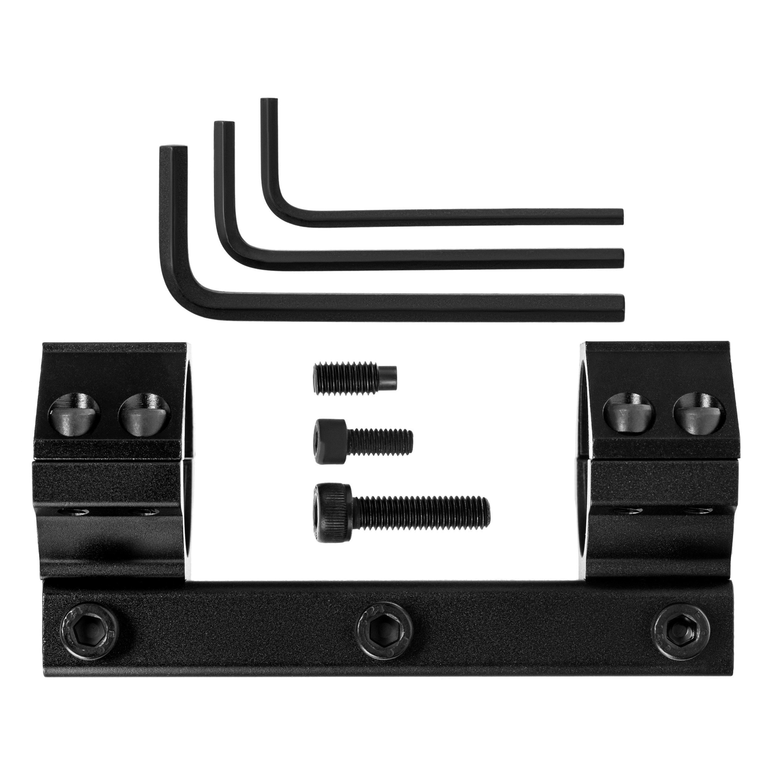 Montaż UTG jednoczęściowy 30 mm Dovetail Medium Profile - Black