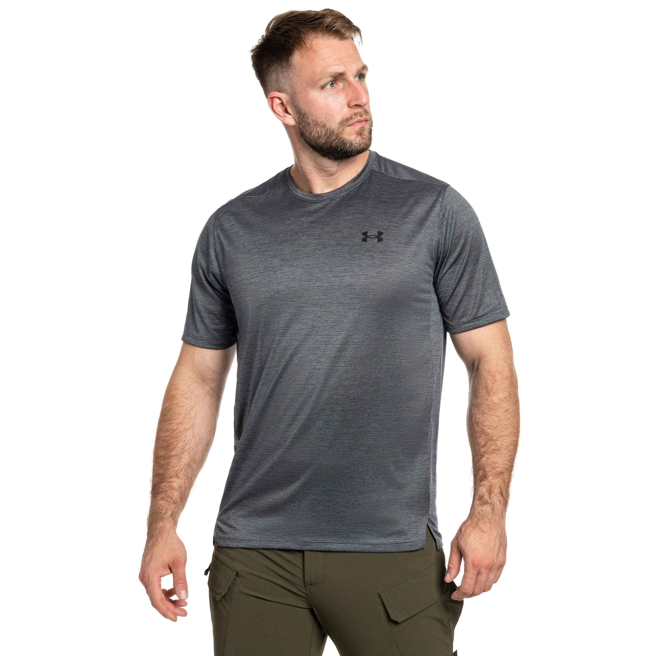 Koszulka termoaktywna Under Armour UA Tech Vent Short Sleeve - Grey