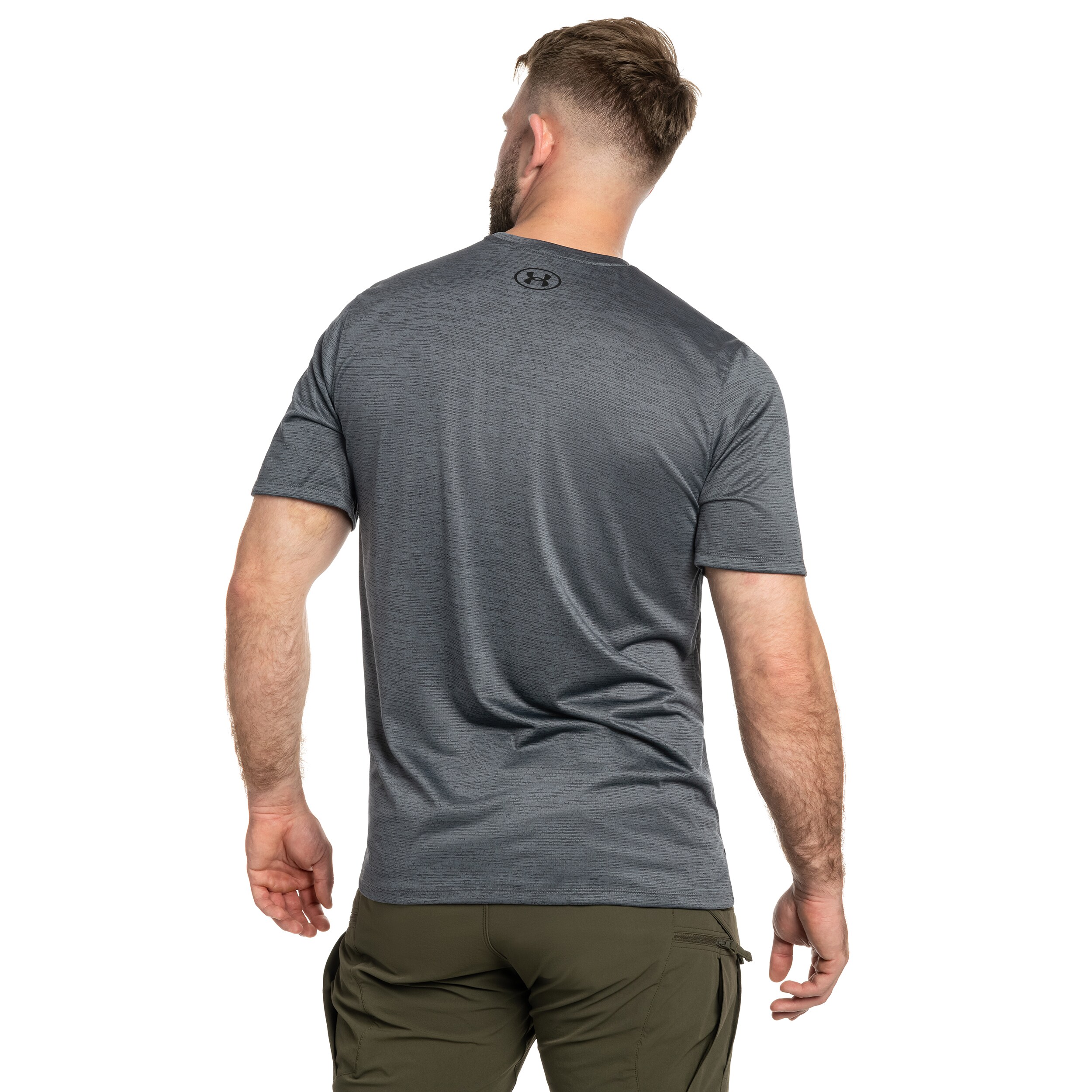 Термоактивна футболка Under Armour UA Tech Vent Short Sleeve - Grey
