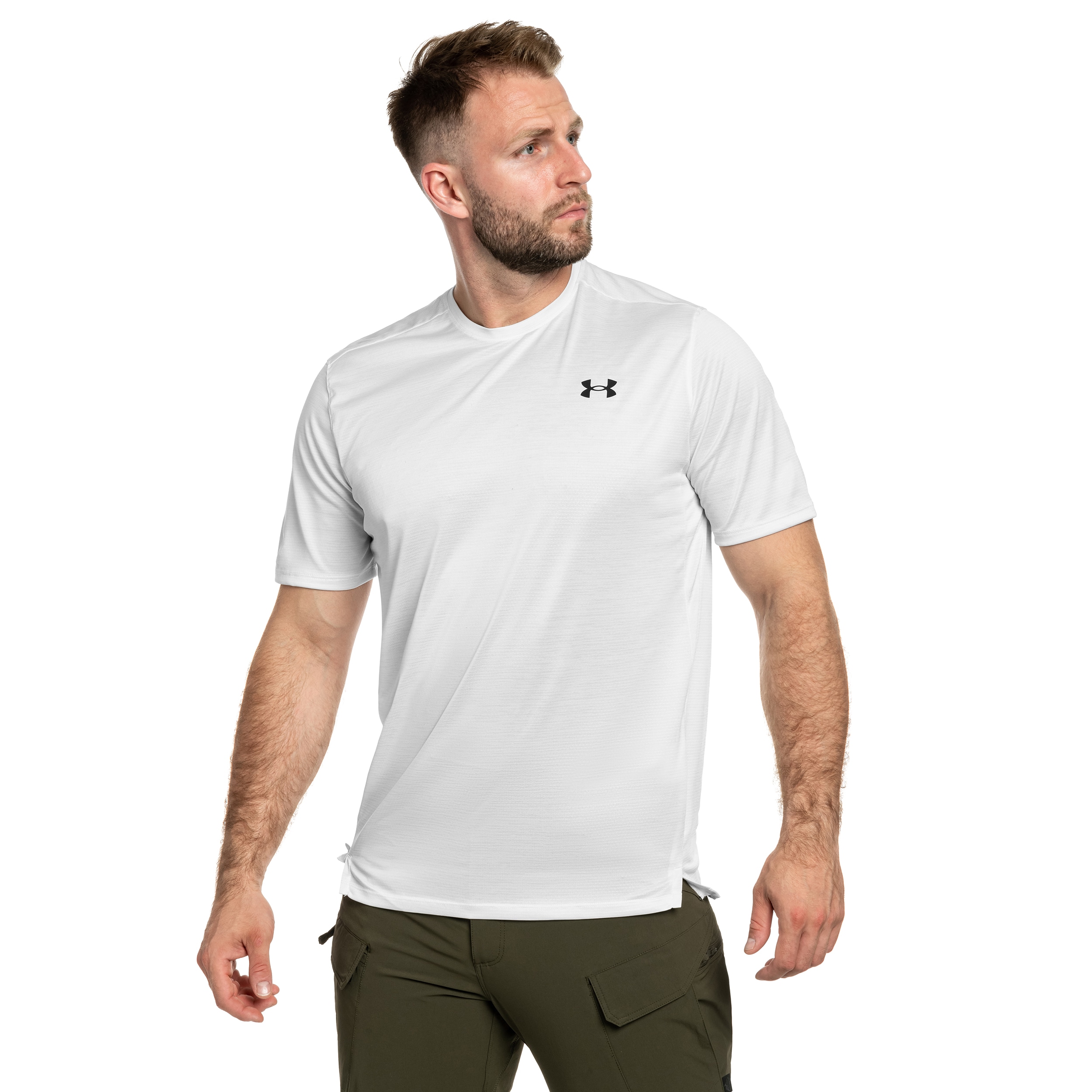 Koszulka termoaktywna Under Armour UA Tech Vent Short Sleeve - White