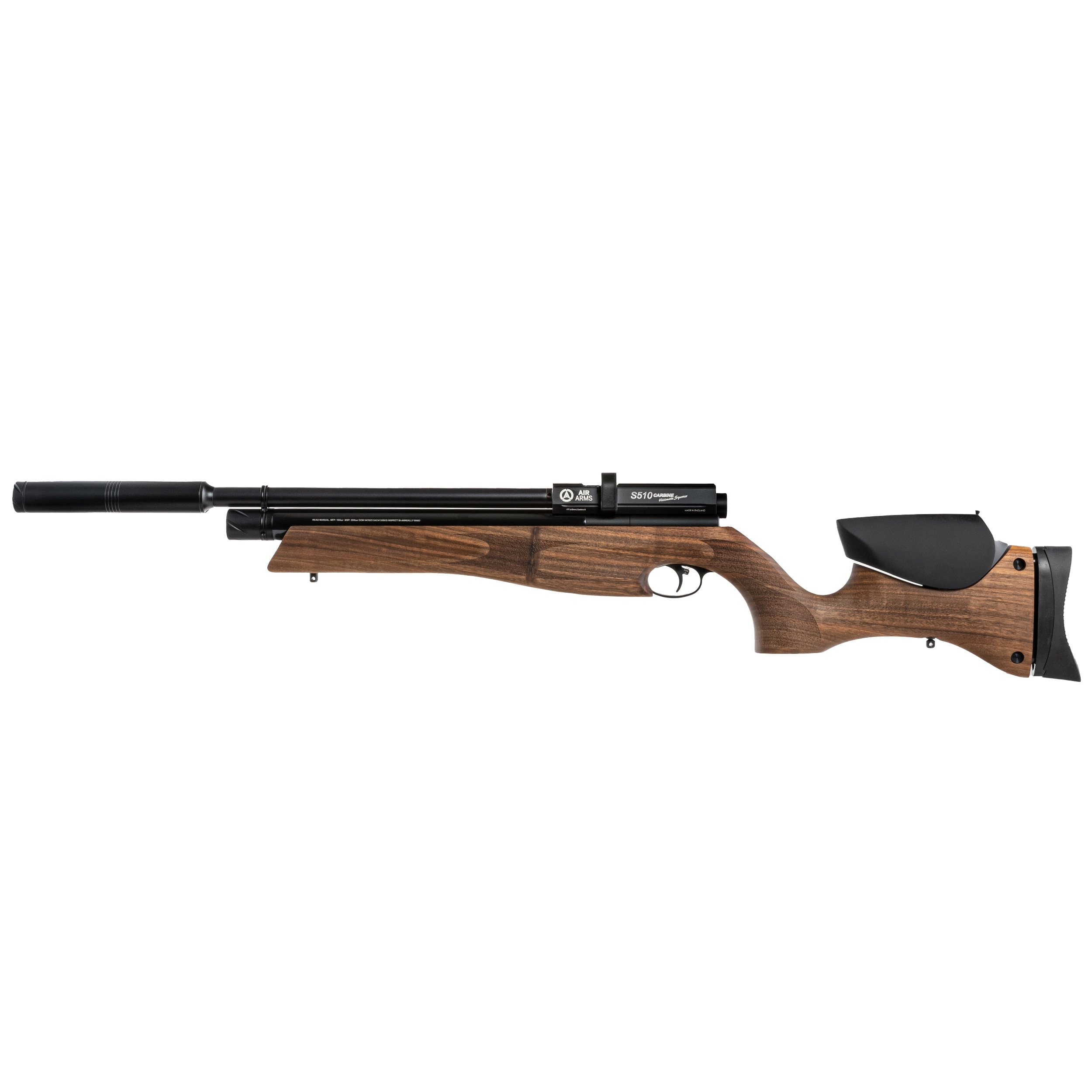 Пневматична гвинтівка Air Arms S510 Sporter Carbine STD Ambi 4,5 мм - Горіх