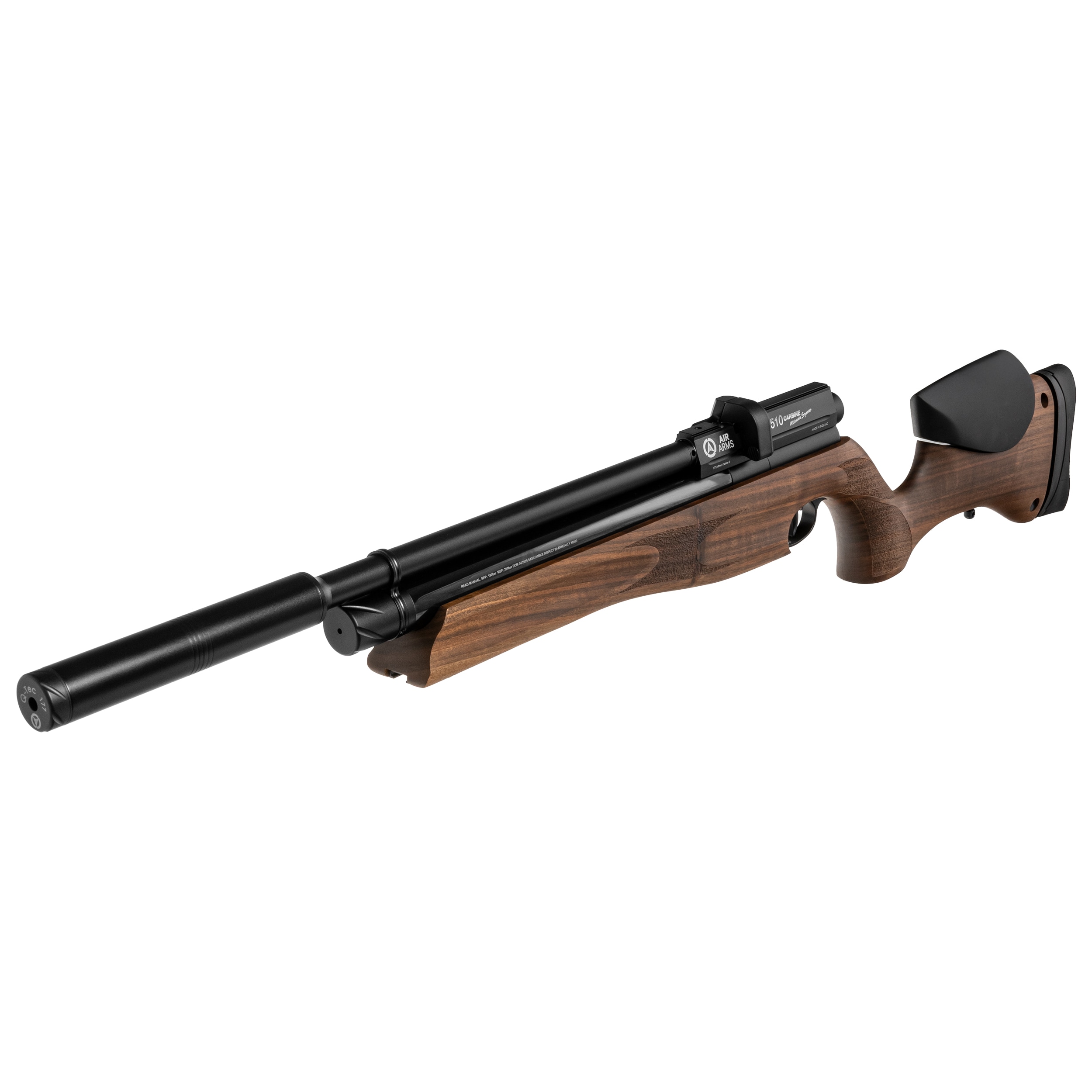 Пневматична гвинтівка Air Arms S510 Sporter Carbine STD Ambi 4,5 мм - Горіх