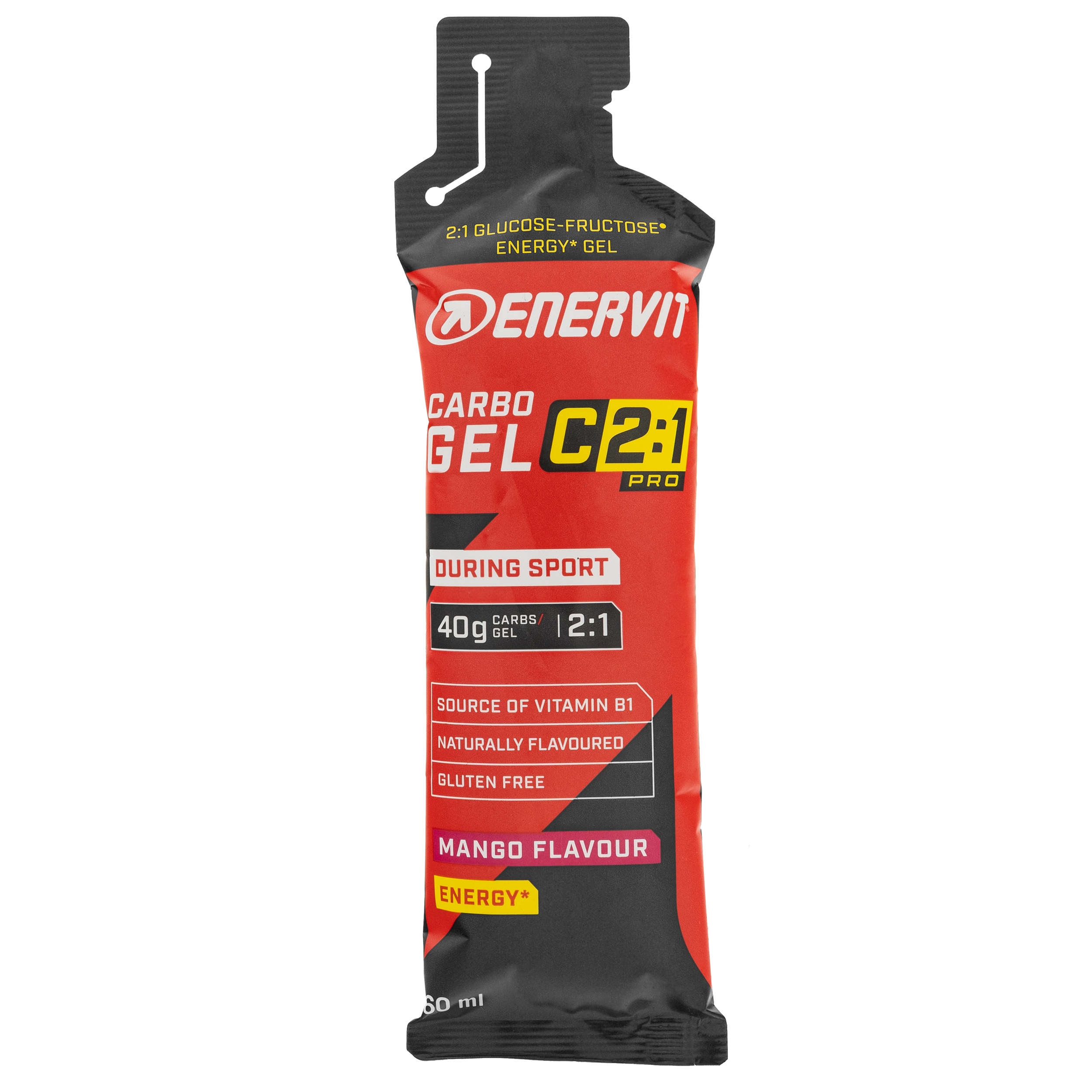 Енергетичний гель Enervit Sport Carbo Gel C2:1PRO 60 мл - Манго
