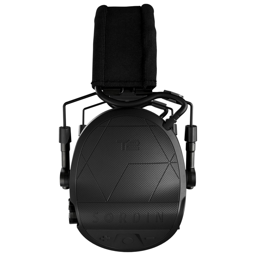 Ochronniki słuchu aktywne Sordin Supreme T2 Leather - Black