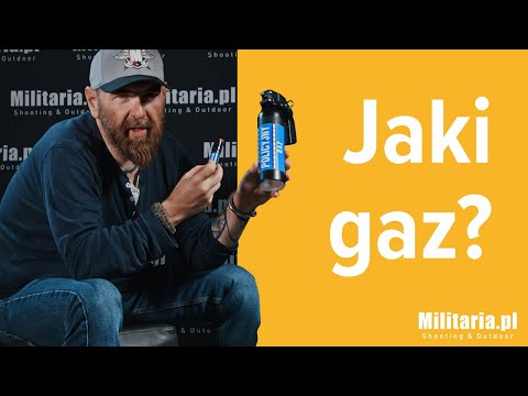 Gaz pieprzowy Sabre Red Keychain 15,9 ml - strumień
