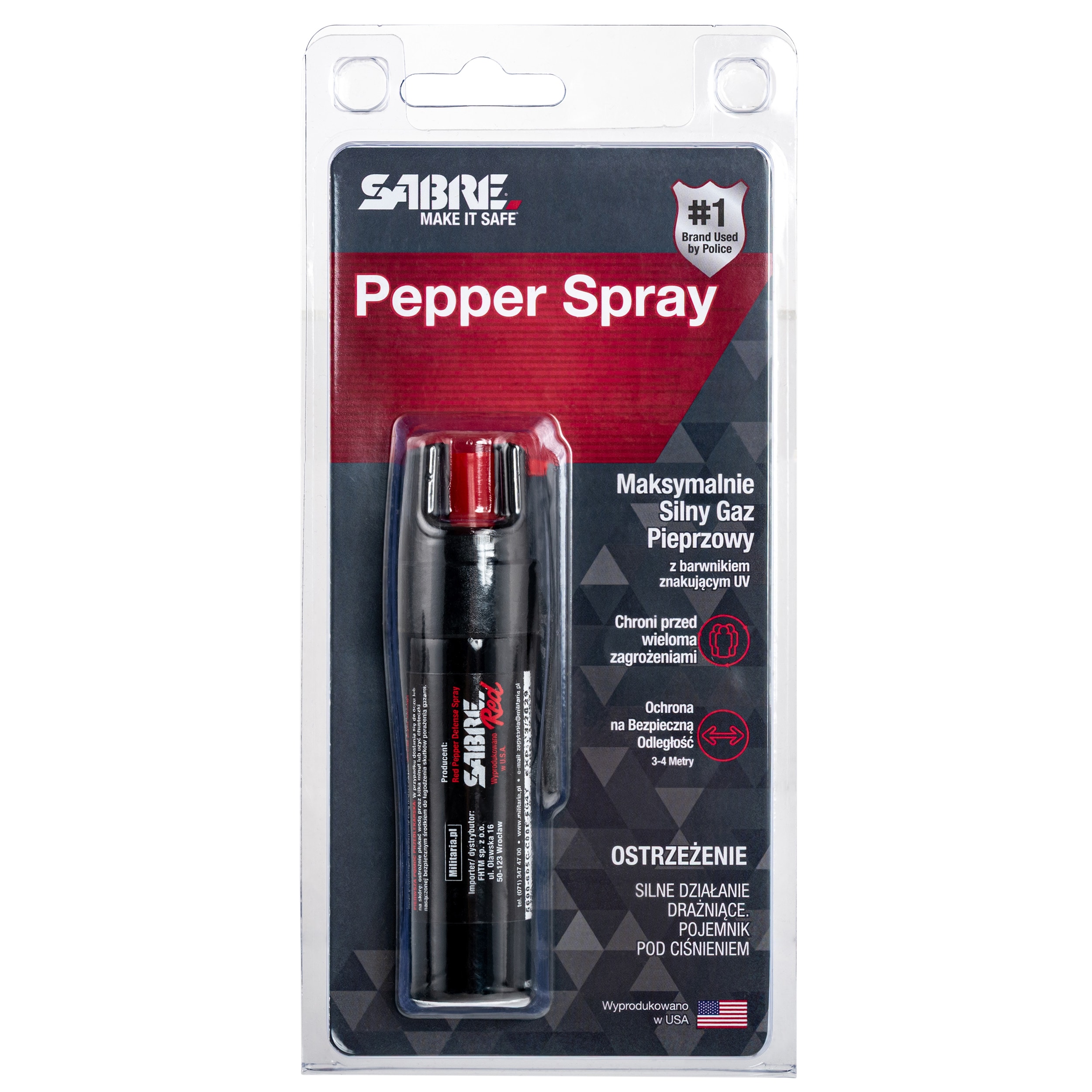 Gaz pieprzowy Sabre Red P-22G 19,8 ml - żel