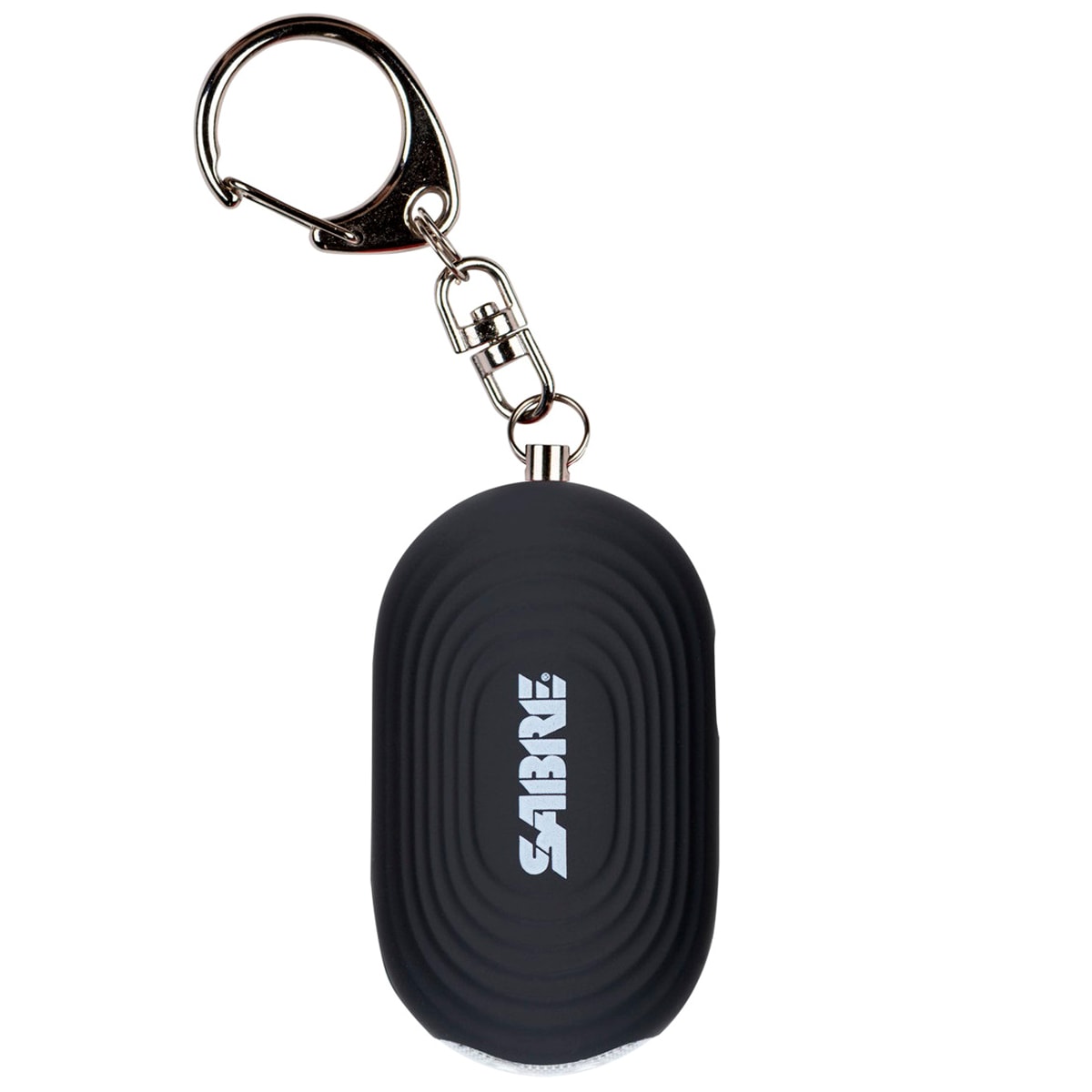 Alarm osobisty Sabre Red LED Light Snap Hook - Black
