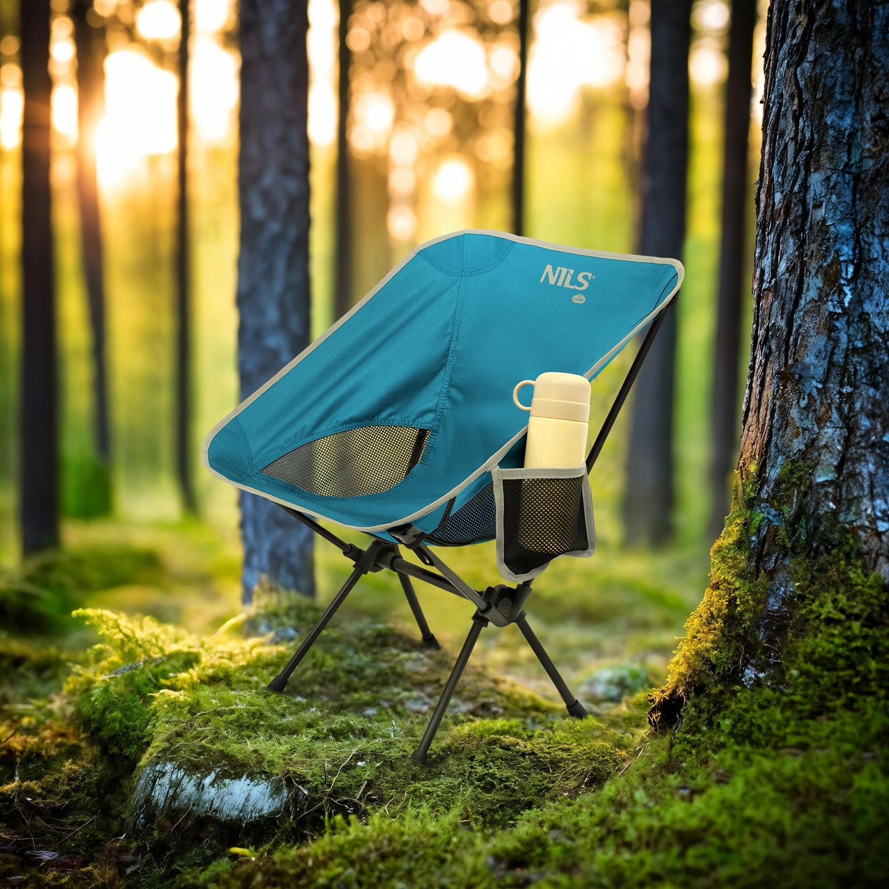 Туристичне крісло Nils Camp Ultralight NC3320 - Blue