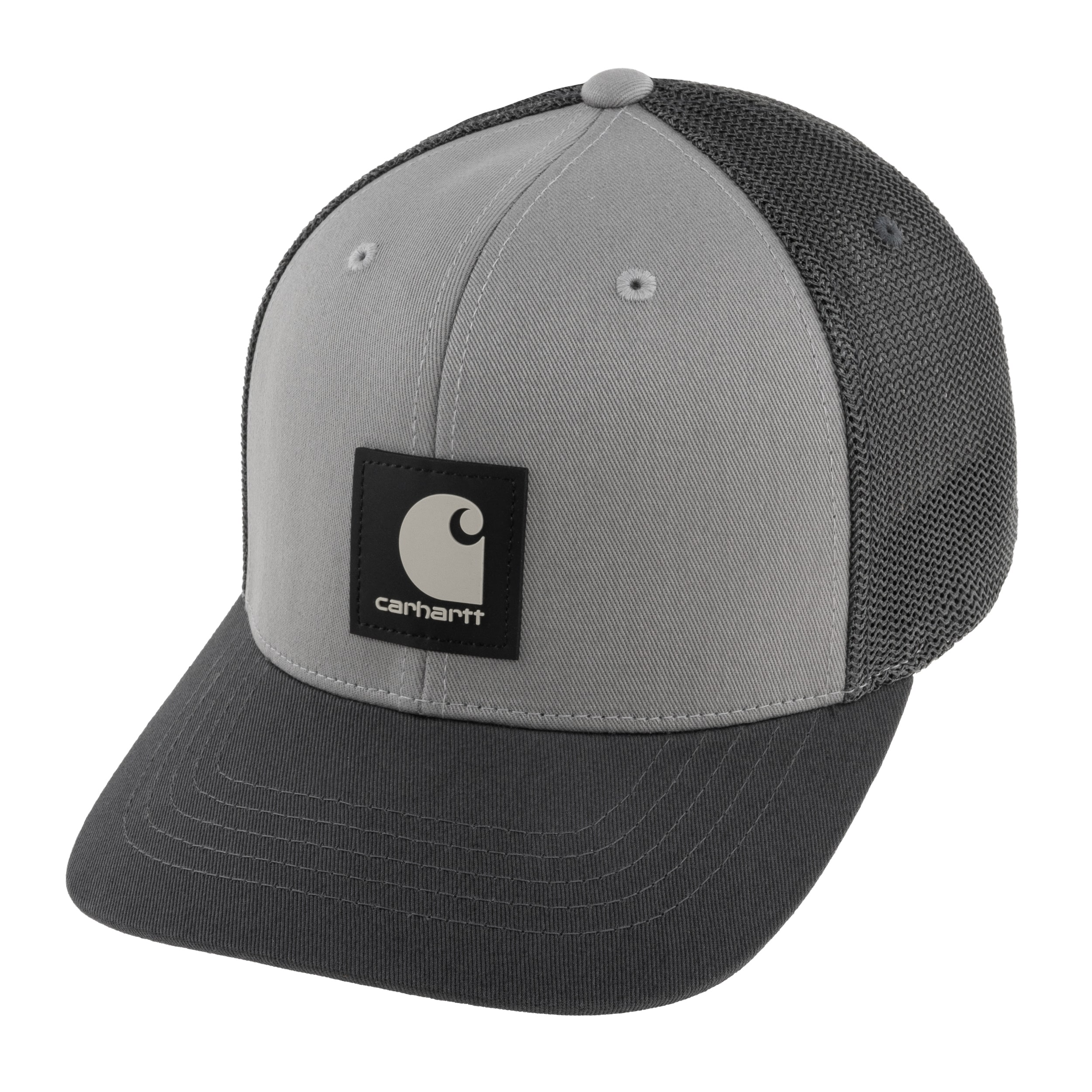 Czapka z daszkiem Carhartt Twill Mesh Back Logo - Asphalt