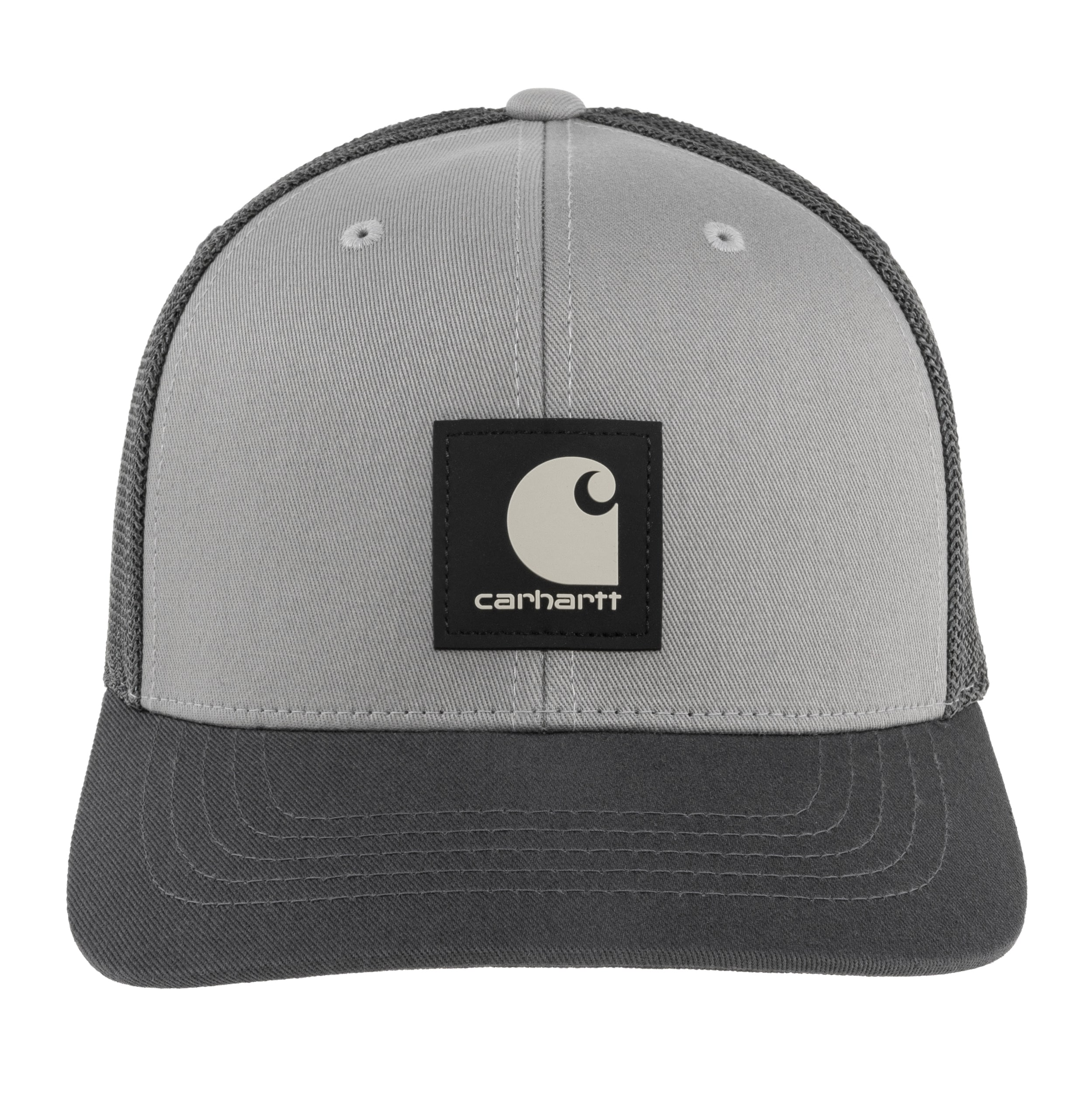 Czapka z daszkiem Carhartt Twill Mesh Back Logo - Asphalt