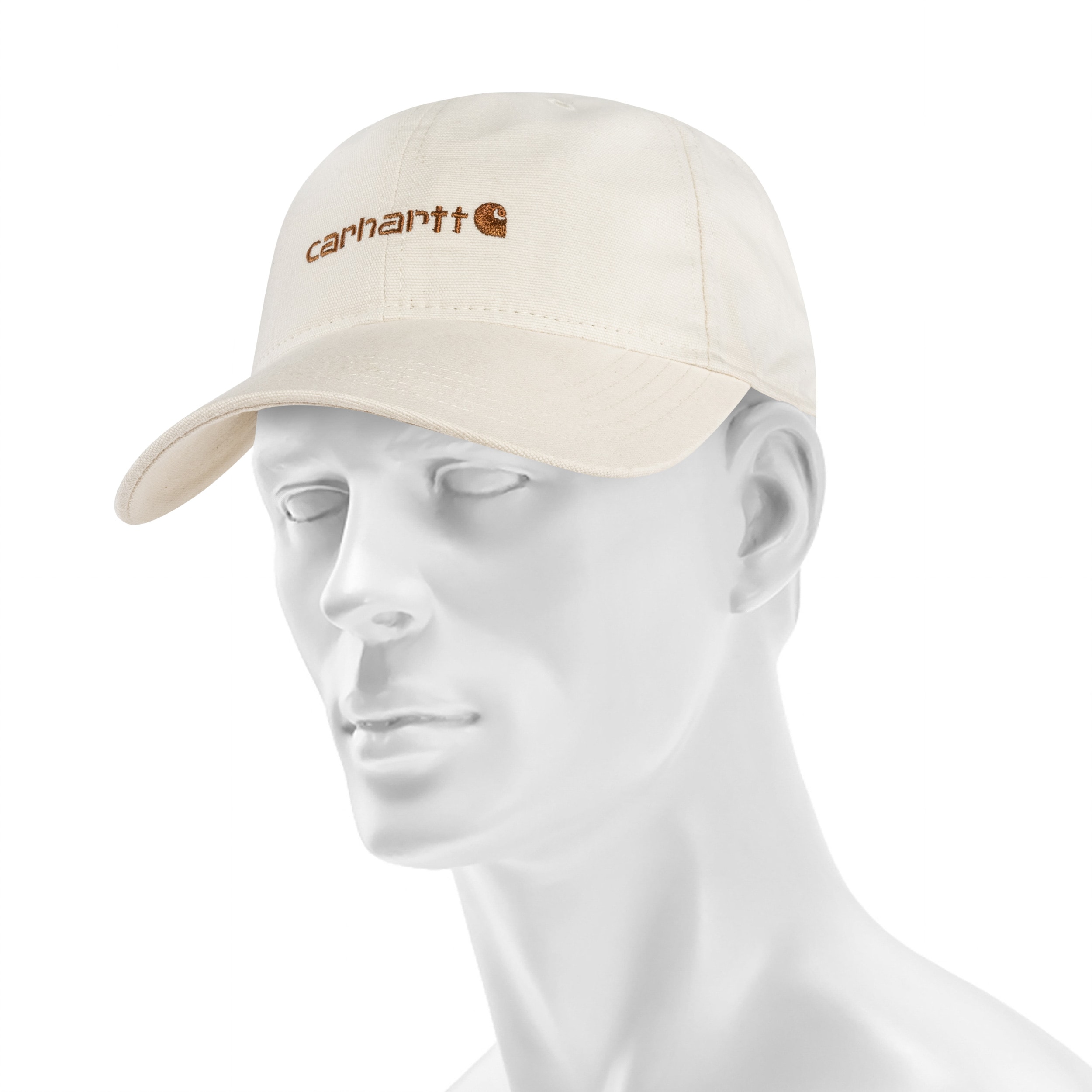 Czapka z daszkiem Carhartt Canvas Embroidered Graphic - Undyed Ecru