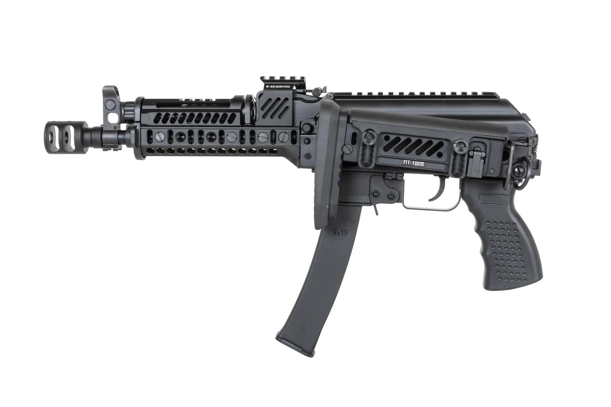 Pistolet maszynowy AEG Arcturus PP19-01 Vityaz ZTAC SP1 CQB FE 1.14 J - Black