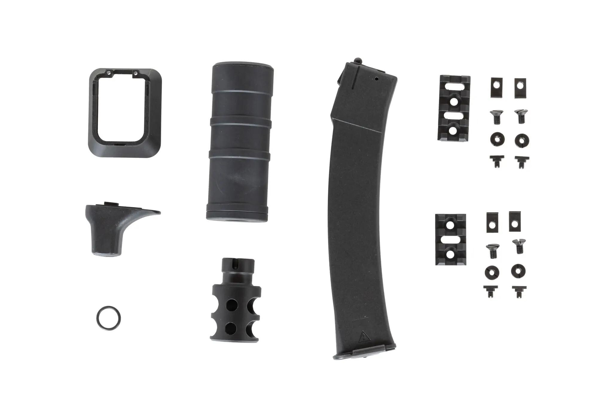 Пістолет-кулемет AEG Arcturus PP-19-01 Vityaz Carbine ZTAC SP1 FE 1.14 J - Black