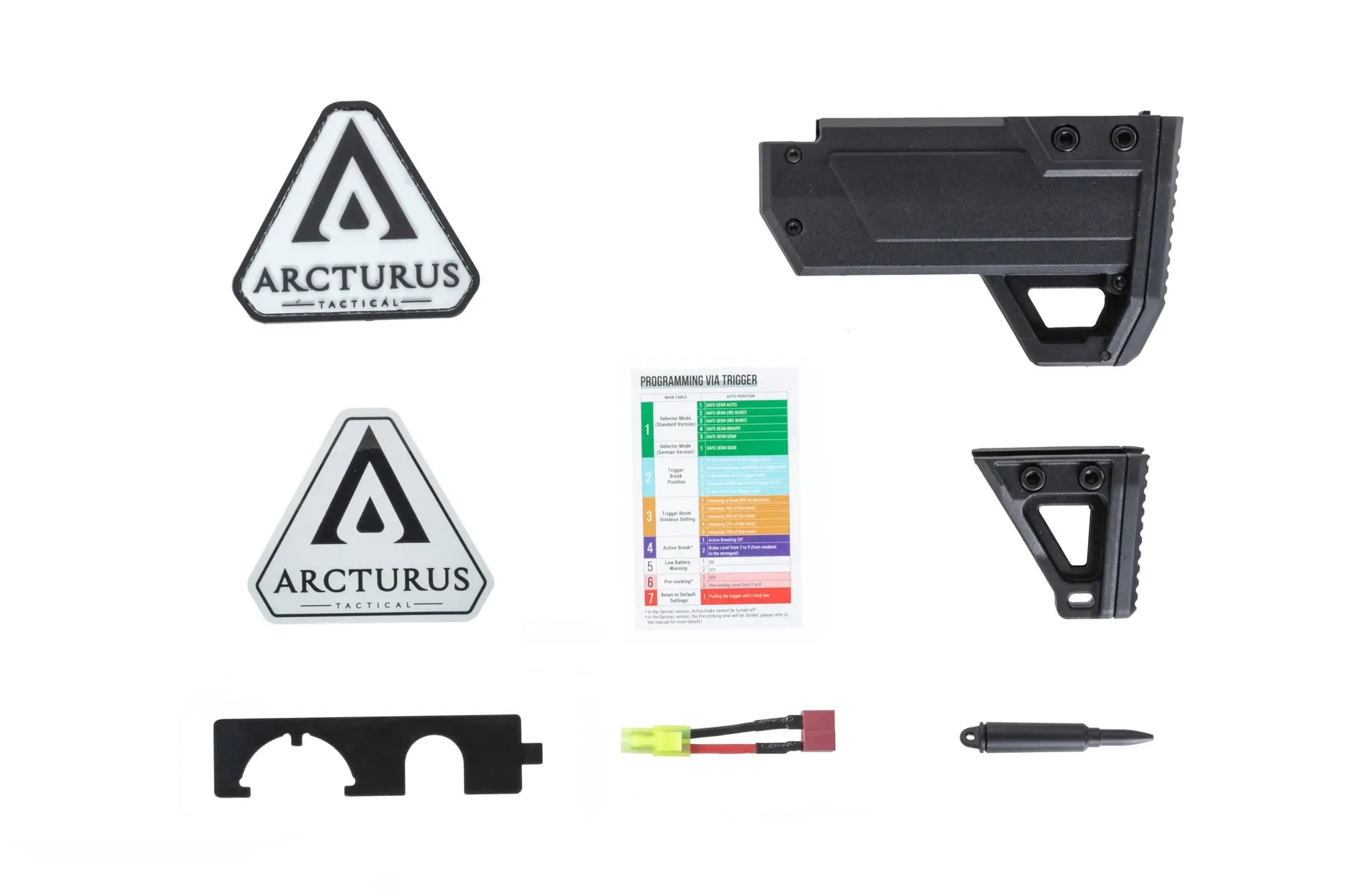 Karabinek szturmowy AEG Arcturus x C.A.T Versatile-10S AK FE - Black