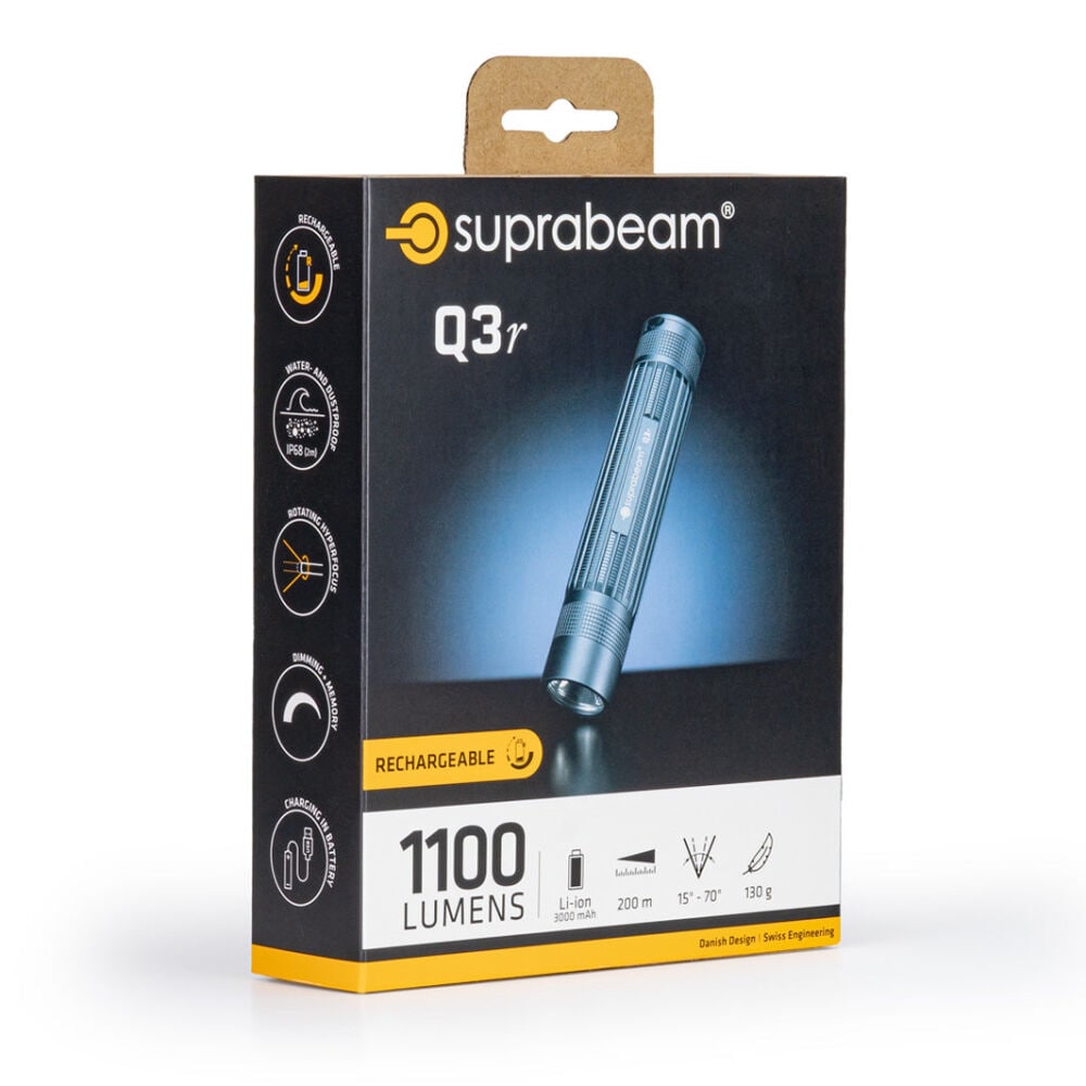 Latarka Suprabeam Q3r - 1100 lumenów