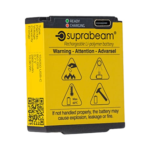 Akumulator 3,7V Suprabeam Li-Po USB-C do latarek V3 Pro, V4 Pro - 2800 mAh