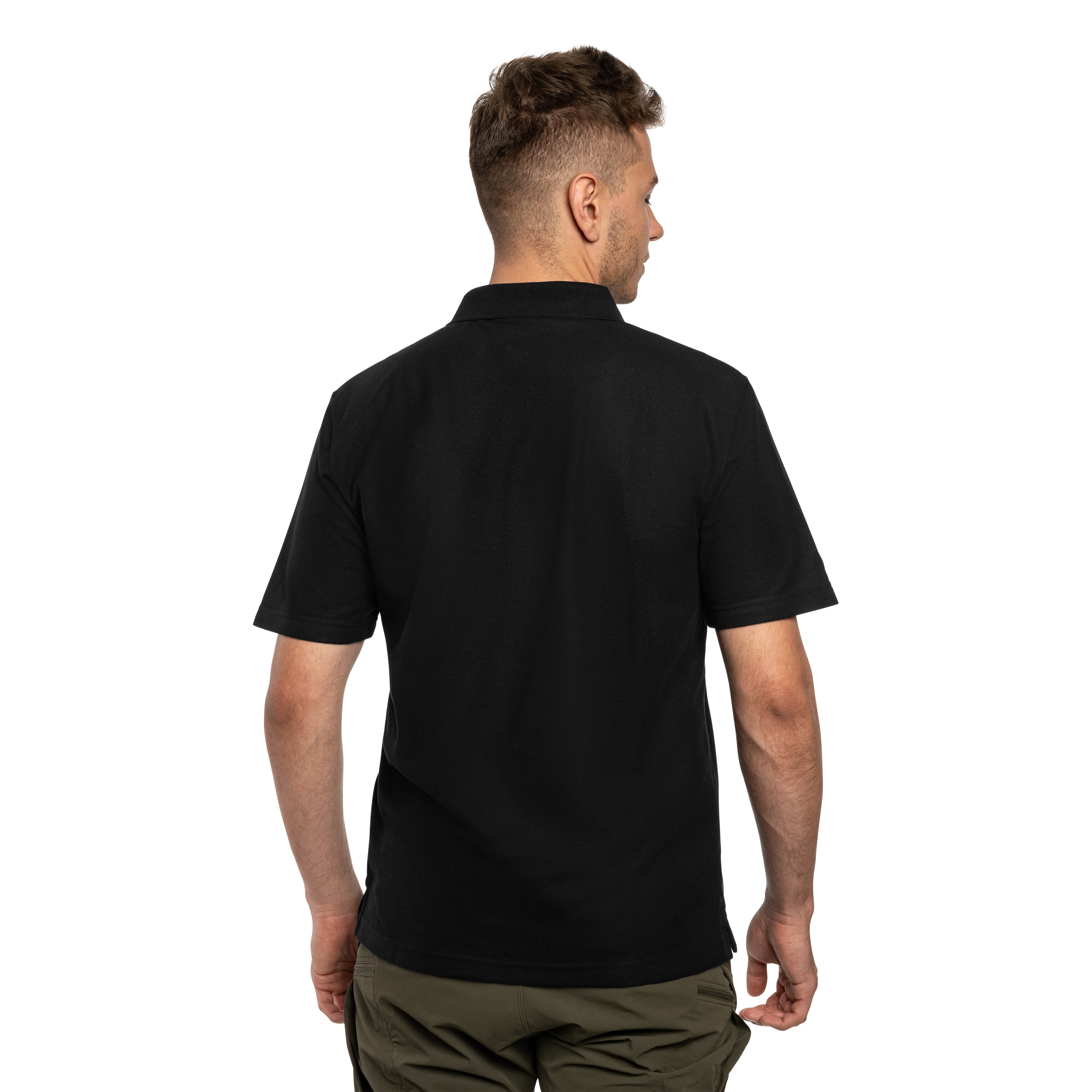Koszulka Polo Carhartt Midweight Short Sleeve - Black