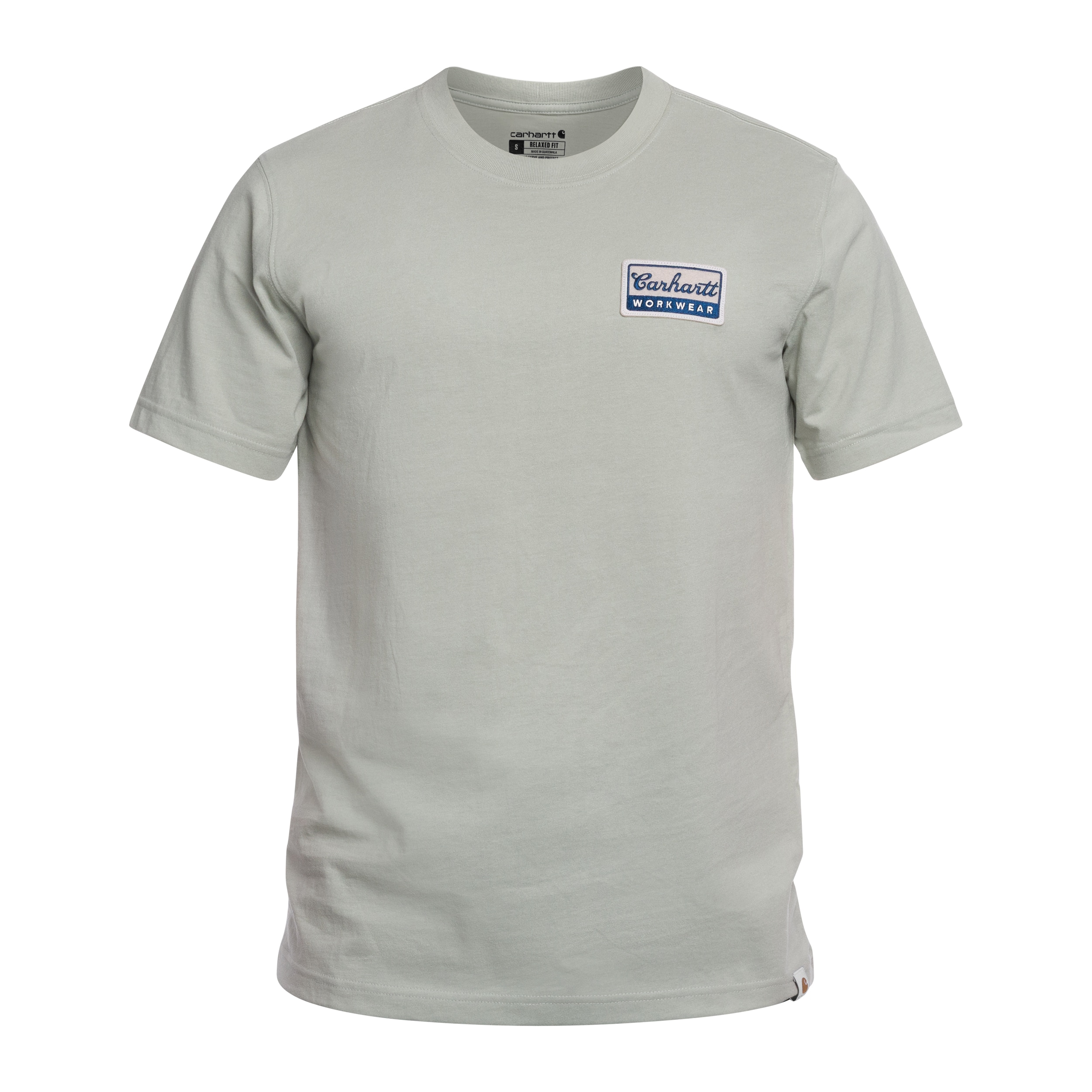 Koszulka T-Shirt Carhartt Script Patch - Sage
