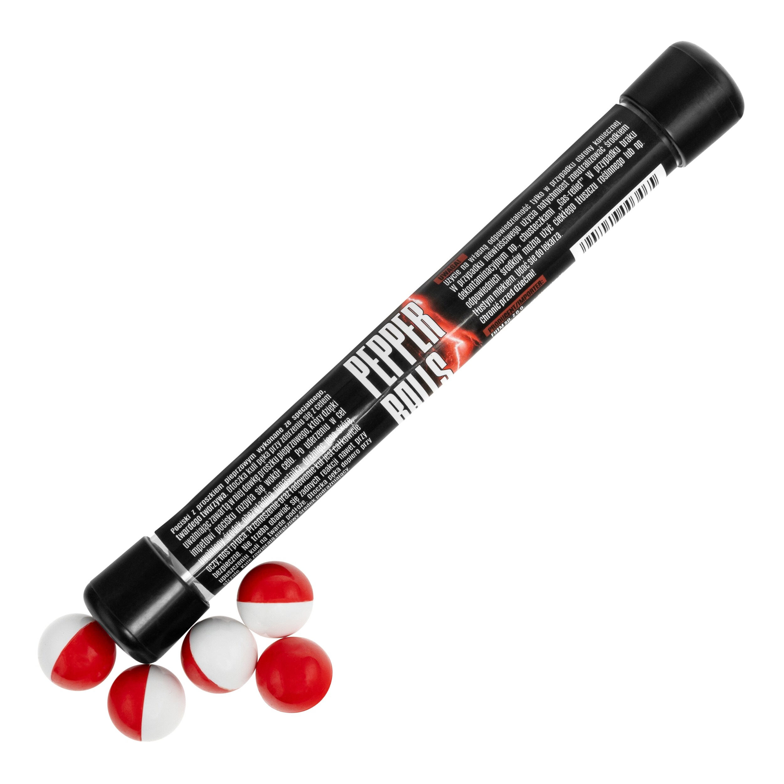 Kule pieprzowe O.C Ball .68 10 szt.