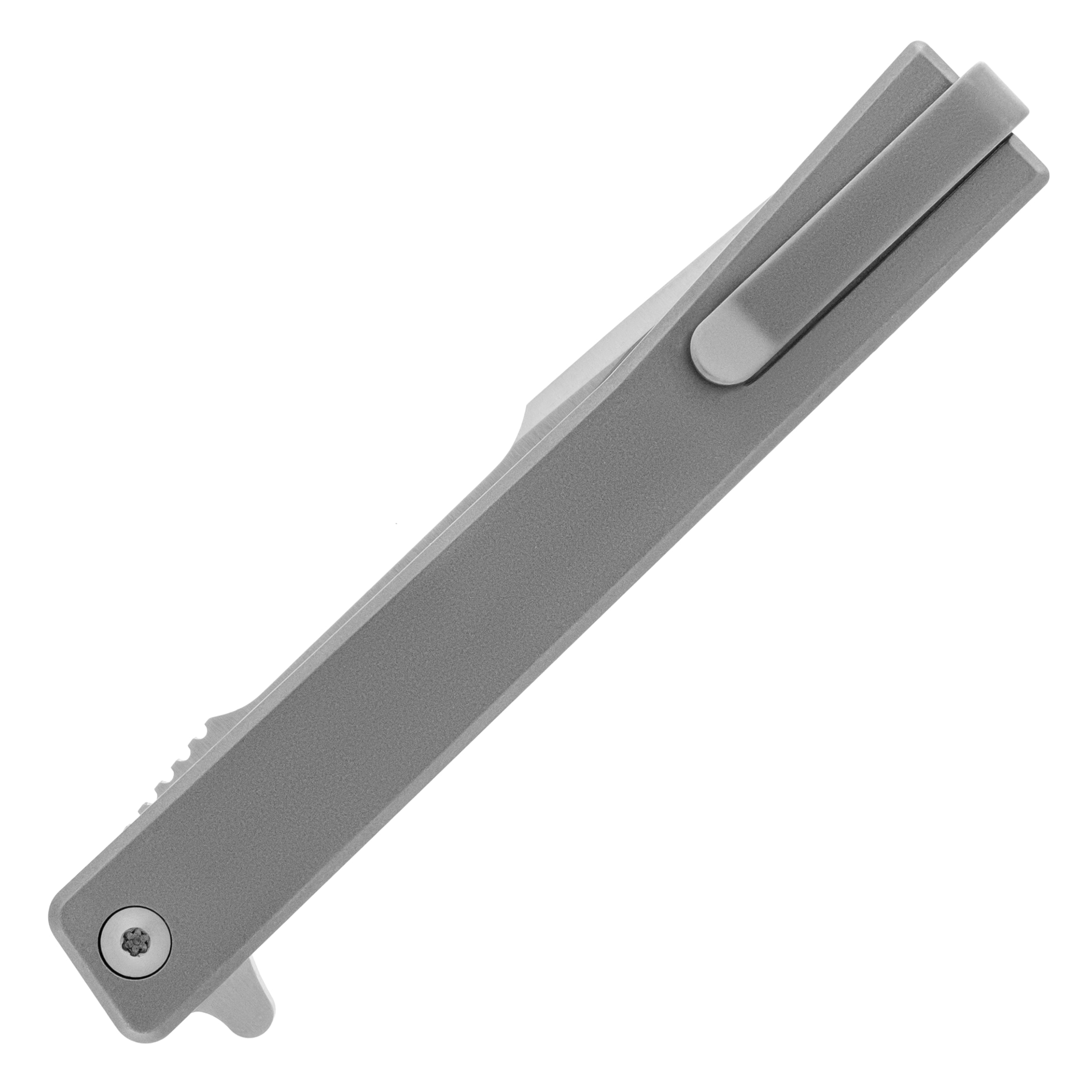 Nóż składany Ocaso Solstice Harpoon Titanium - Satin