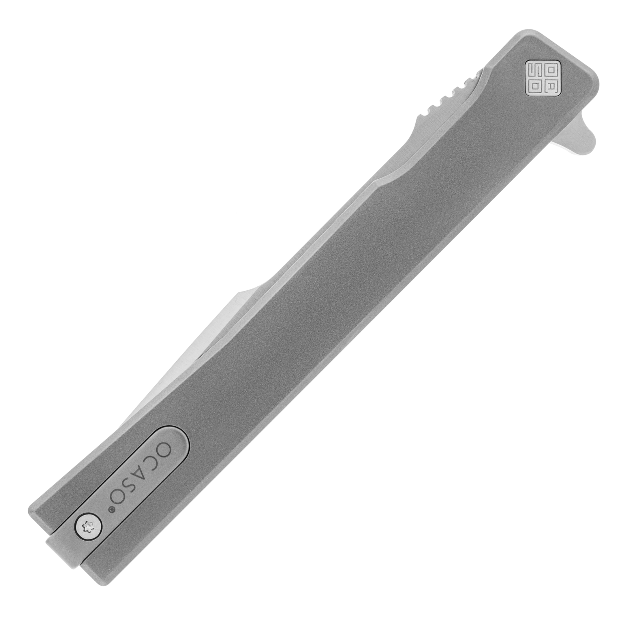 Nóż składany Ocaso Solstice Harpoon Titanium - Satin