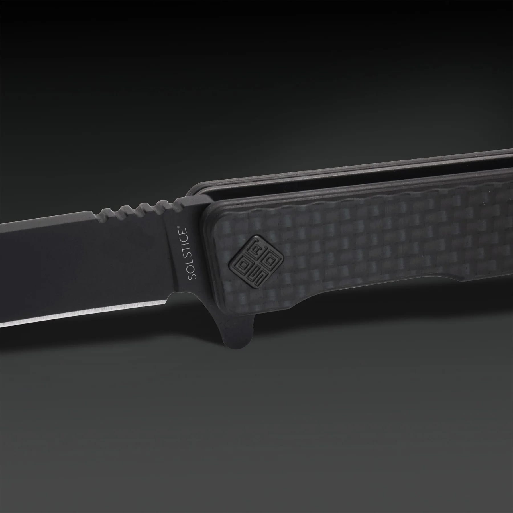 Nóż składany Ocaso Solstice Carbon Fiber - Black