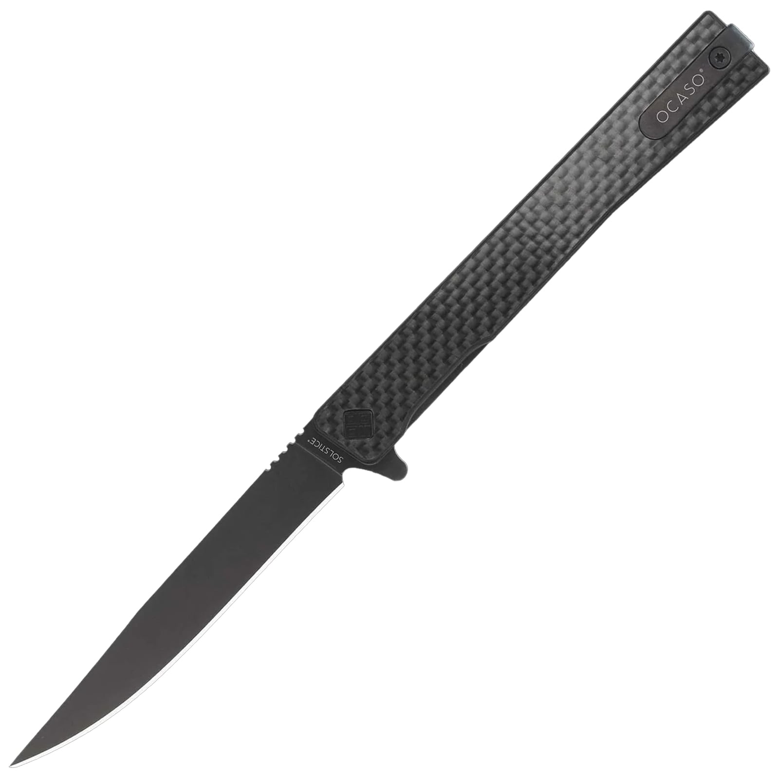 Nóż składany Ocaso Solstice Carbon Fiber - Black