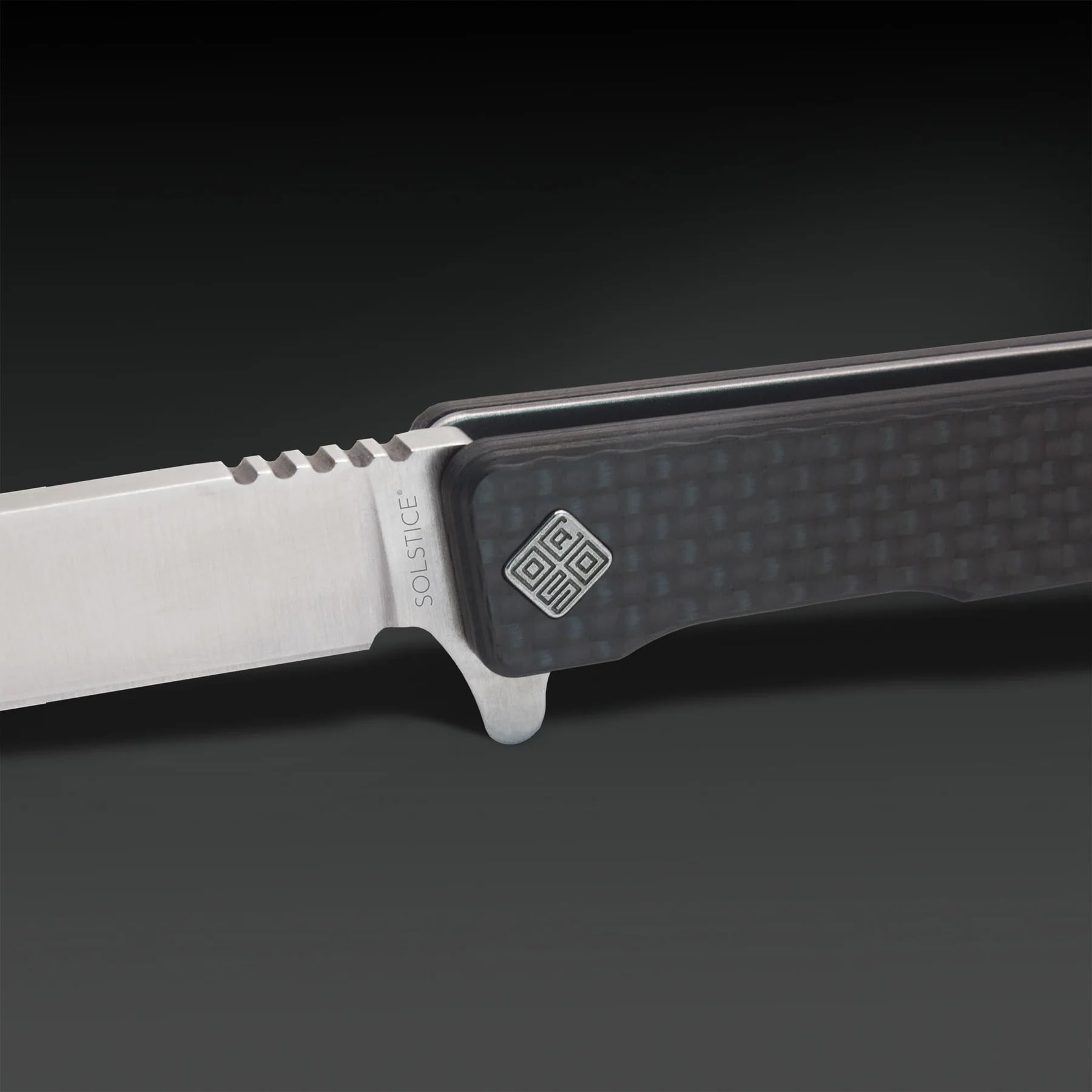 Nóż składany Ocaso Solstice Carbon Fiber - Satin
