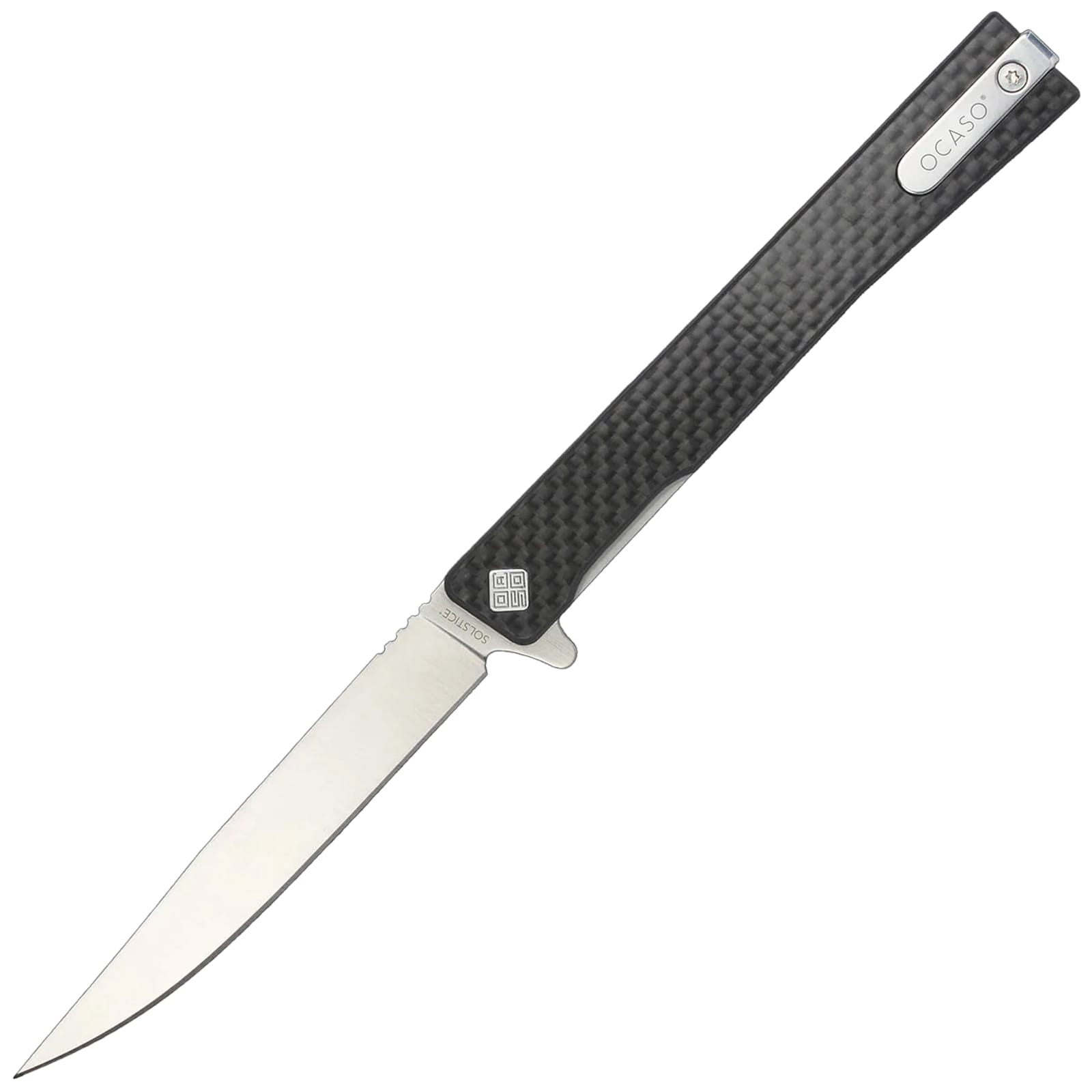 Nóż składany Ocaso Solstice Carbon Fiber - Satin